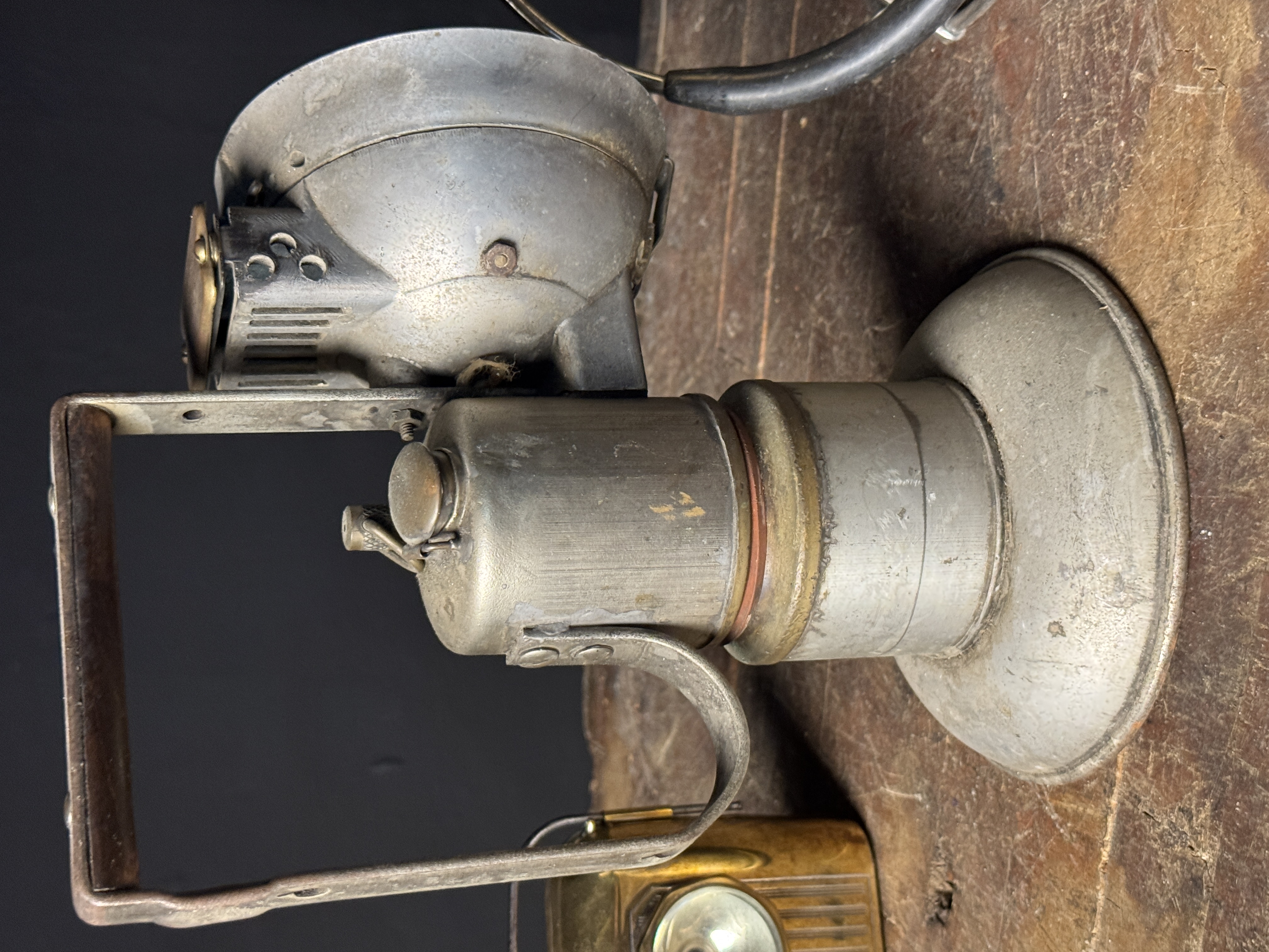 A Trio of Vintage American Railroad and Industrial Portable Lighting Devices