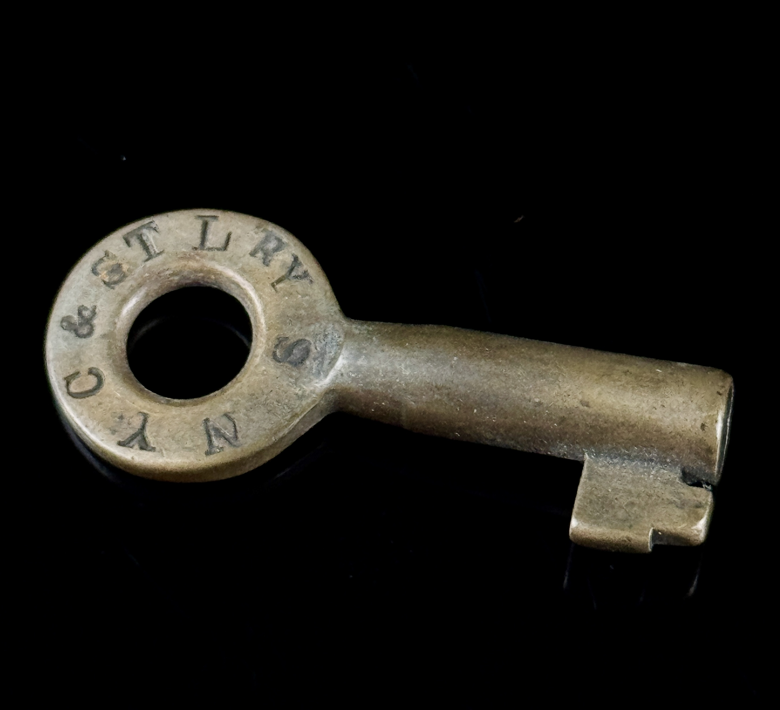 New York Chicago and St. Louis Railway Nickel Plate Road Brass Railroad Switch Key