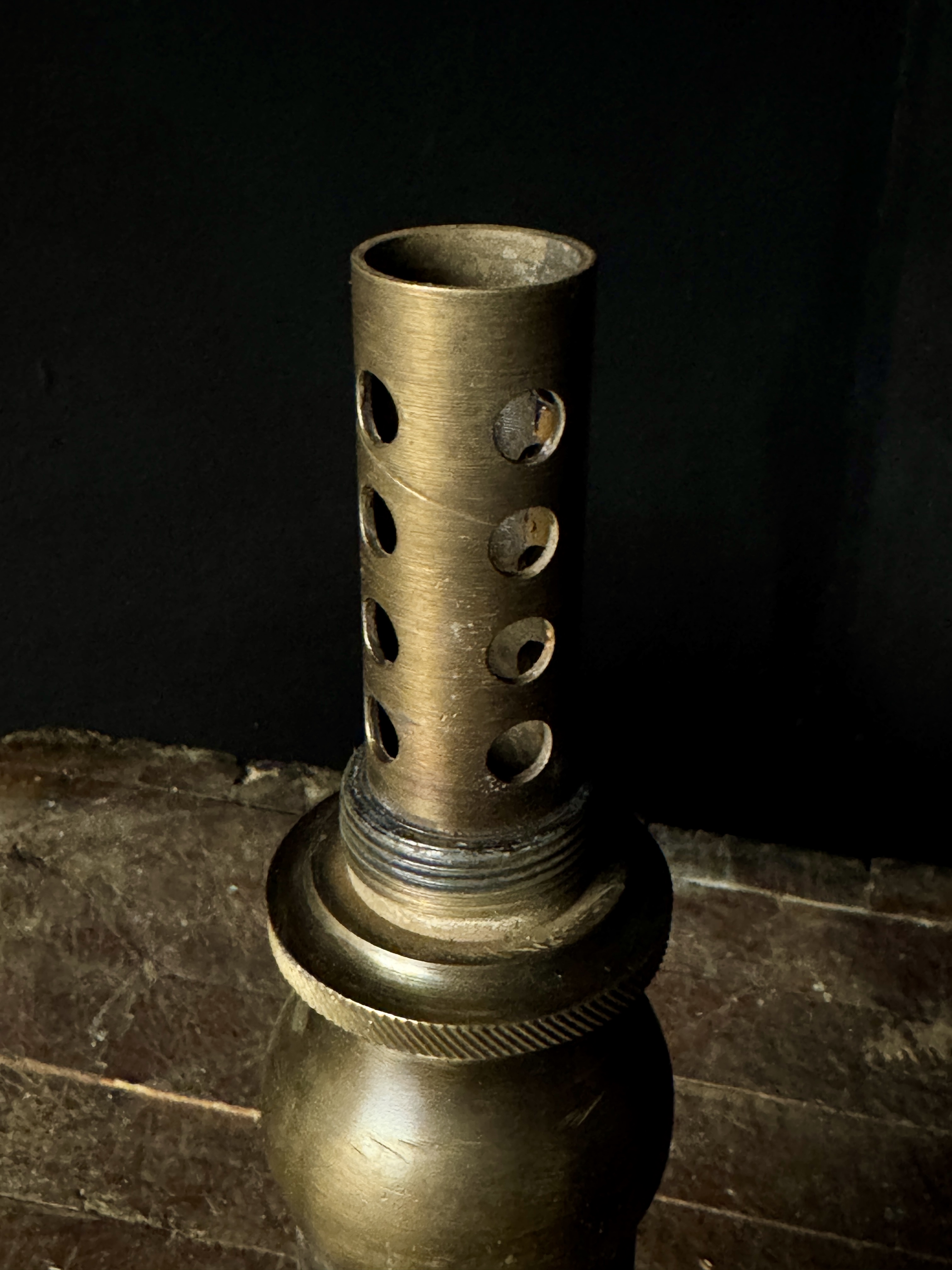 Antique Steam Engine Fire Truck Lighting Torch