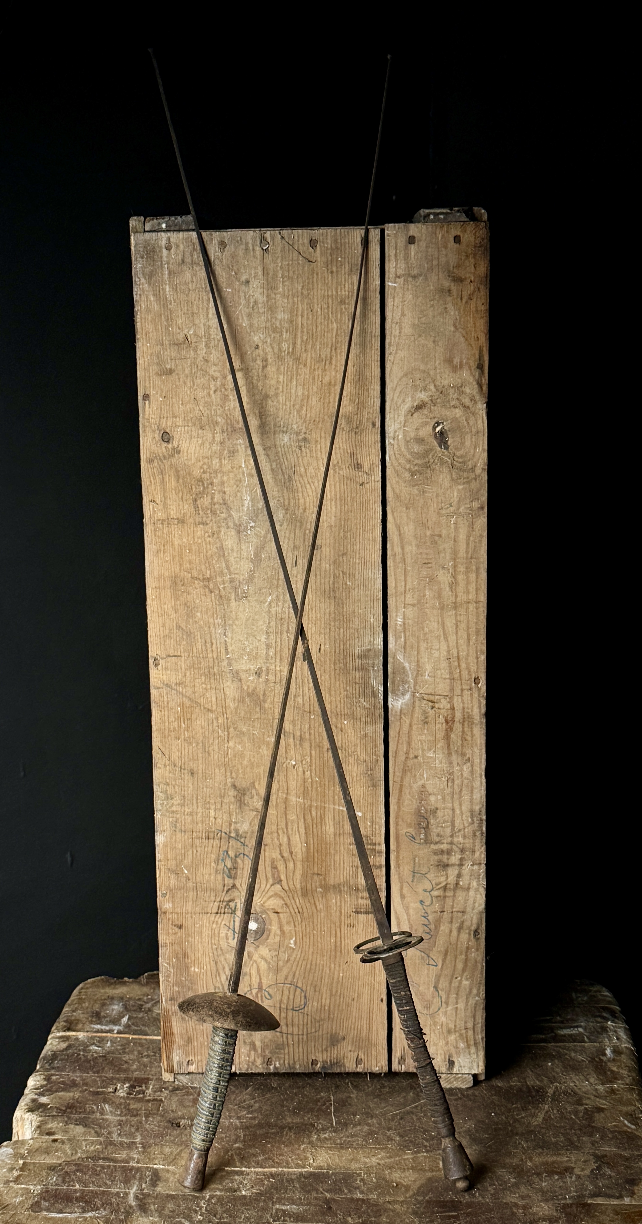 A Pair of French 19th Century Fencing Foils by Coulaux and Cie, Klingenthal