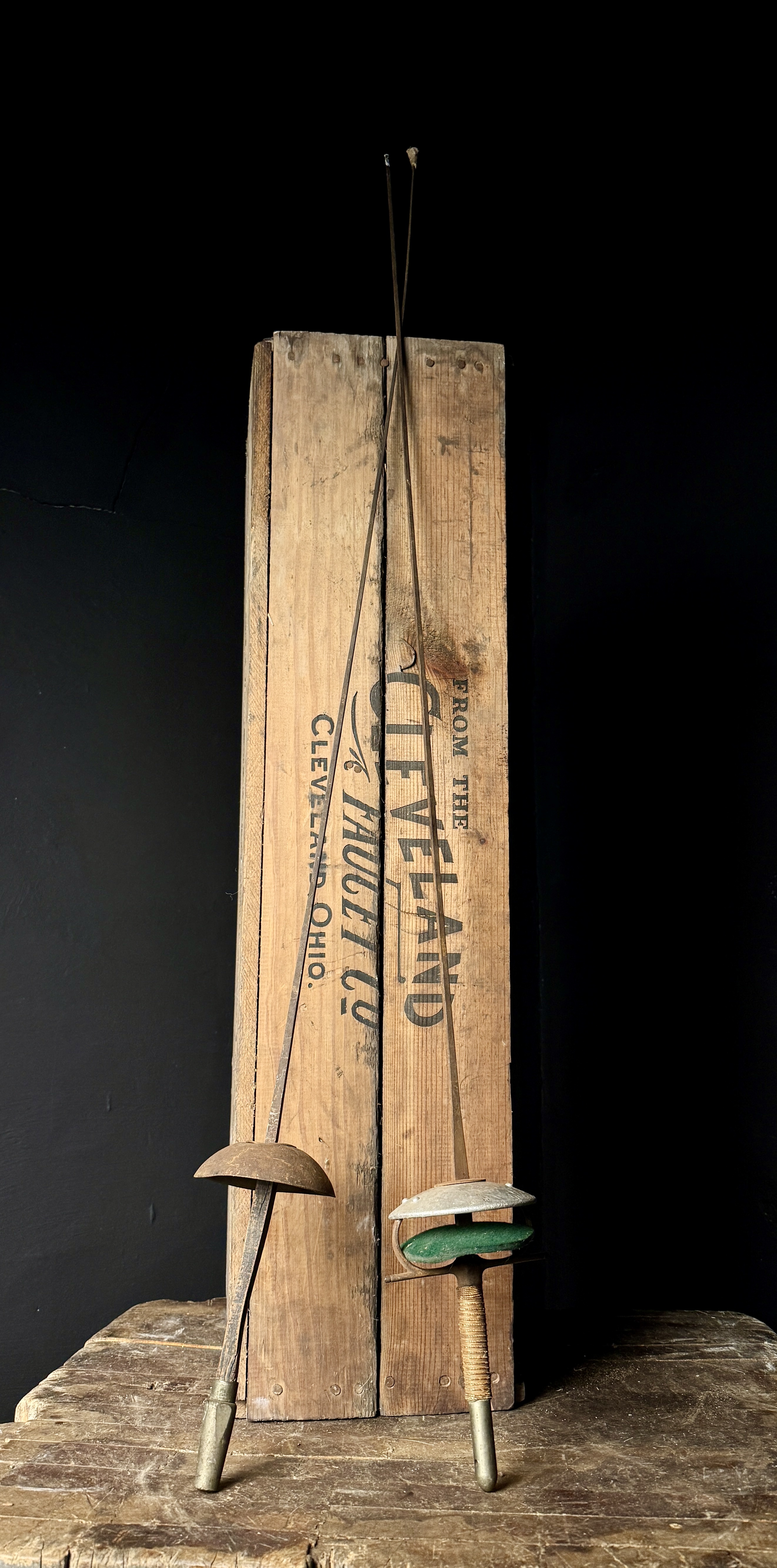 A Pair of Antique Fencing Foils