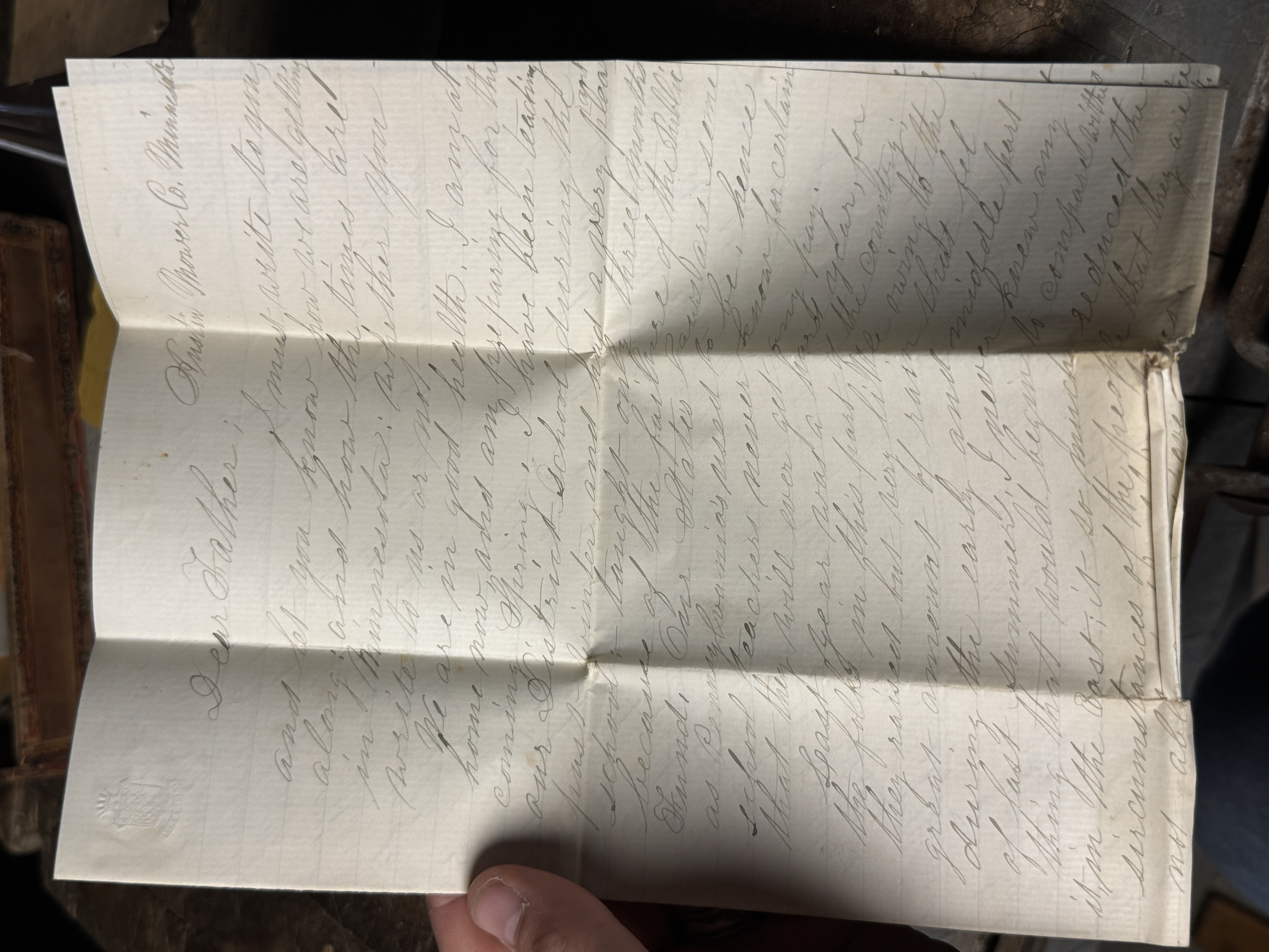 An Archive of Civil War Military Draft Documents and Pioneer-Era Correspondence for the Williams and Thompson Families