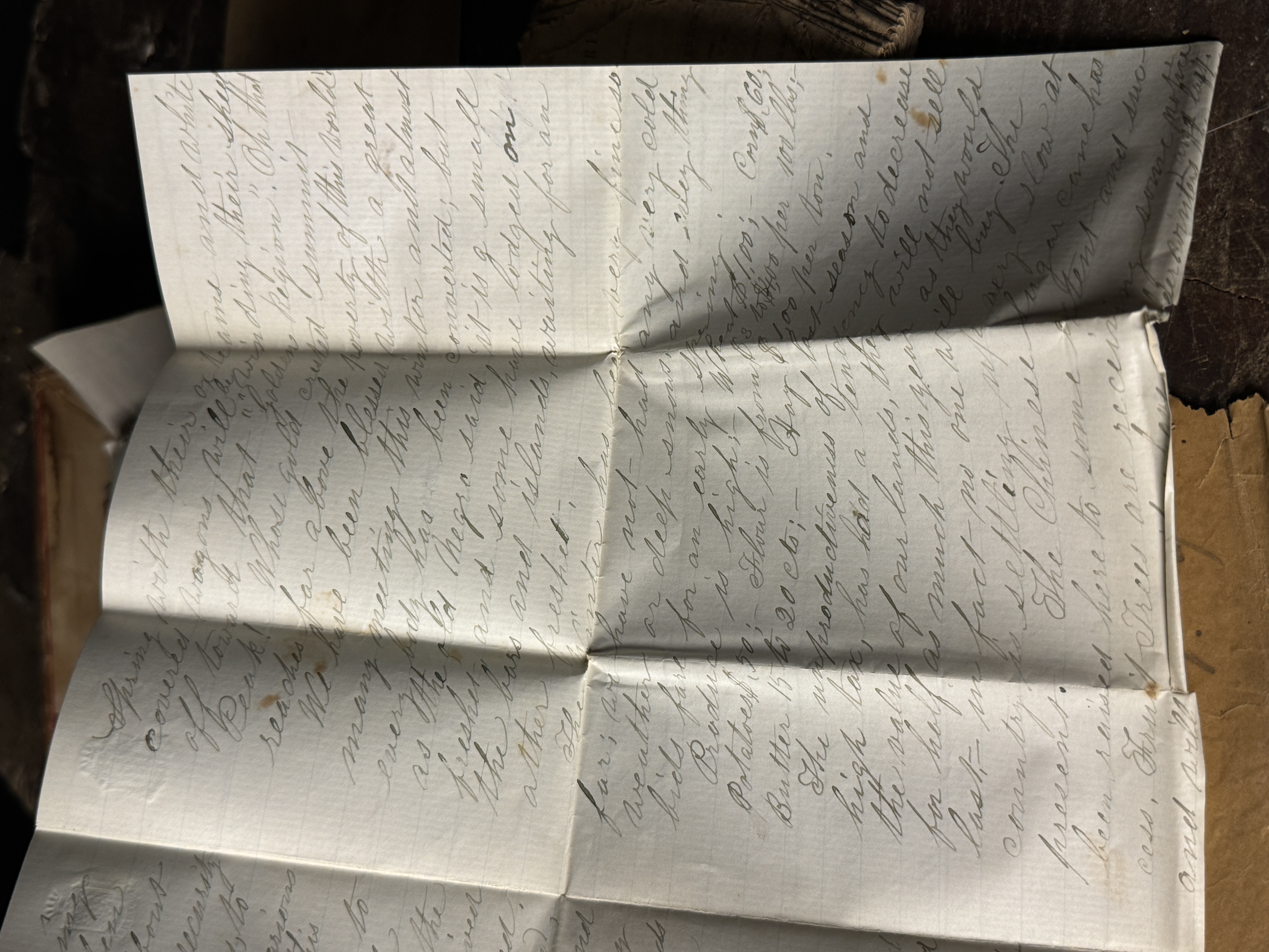 An Archive of Civil War Military Draft Documents and Pioneer-Era Correspondence for the Williams and Thompson Families