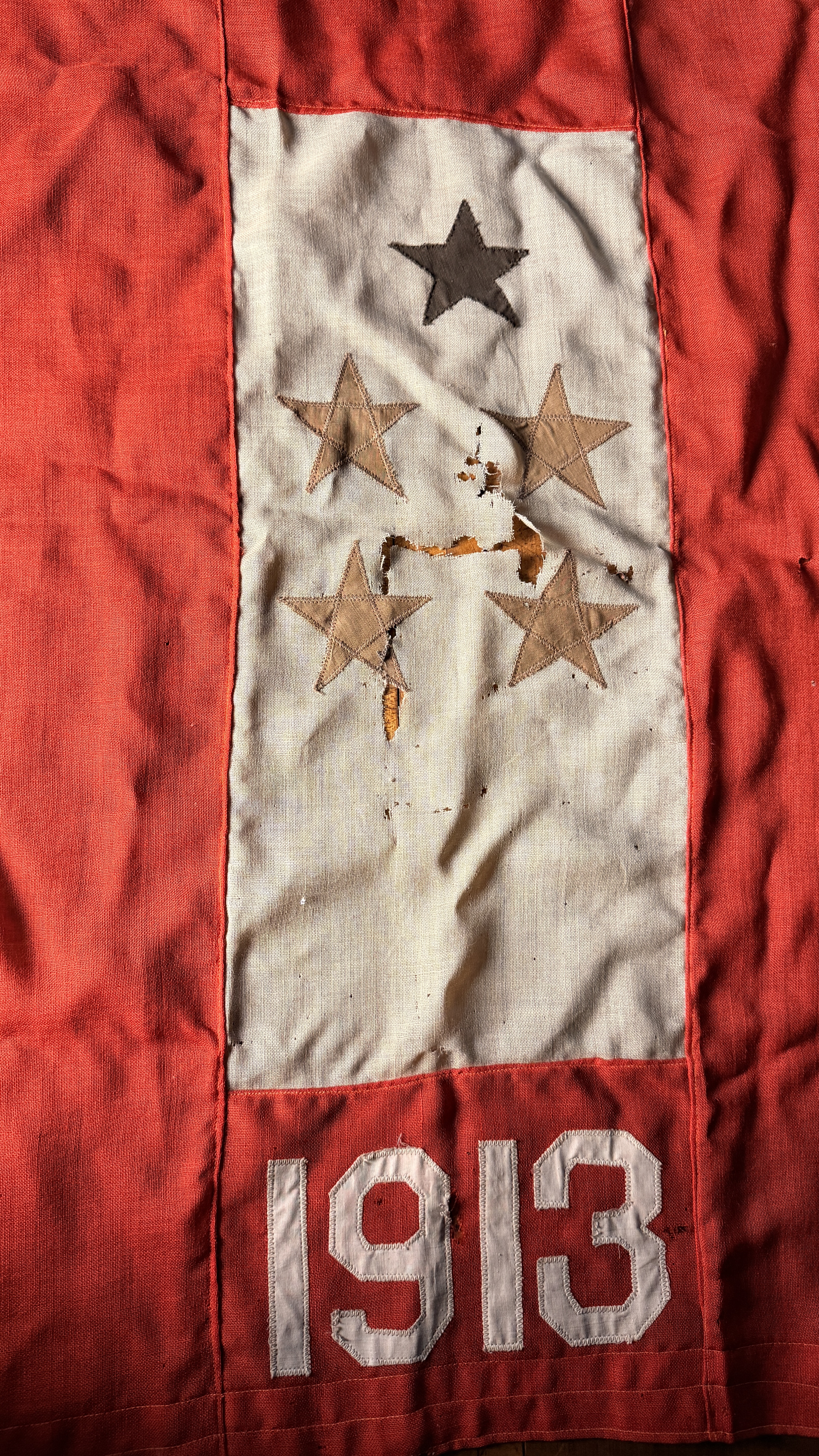 American Commemorative Class or Fraternal Service Banner Dated 1913
