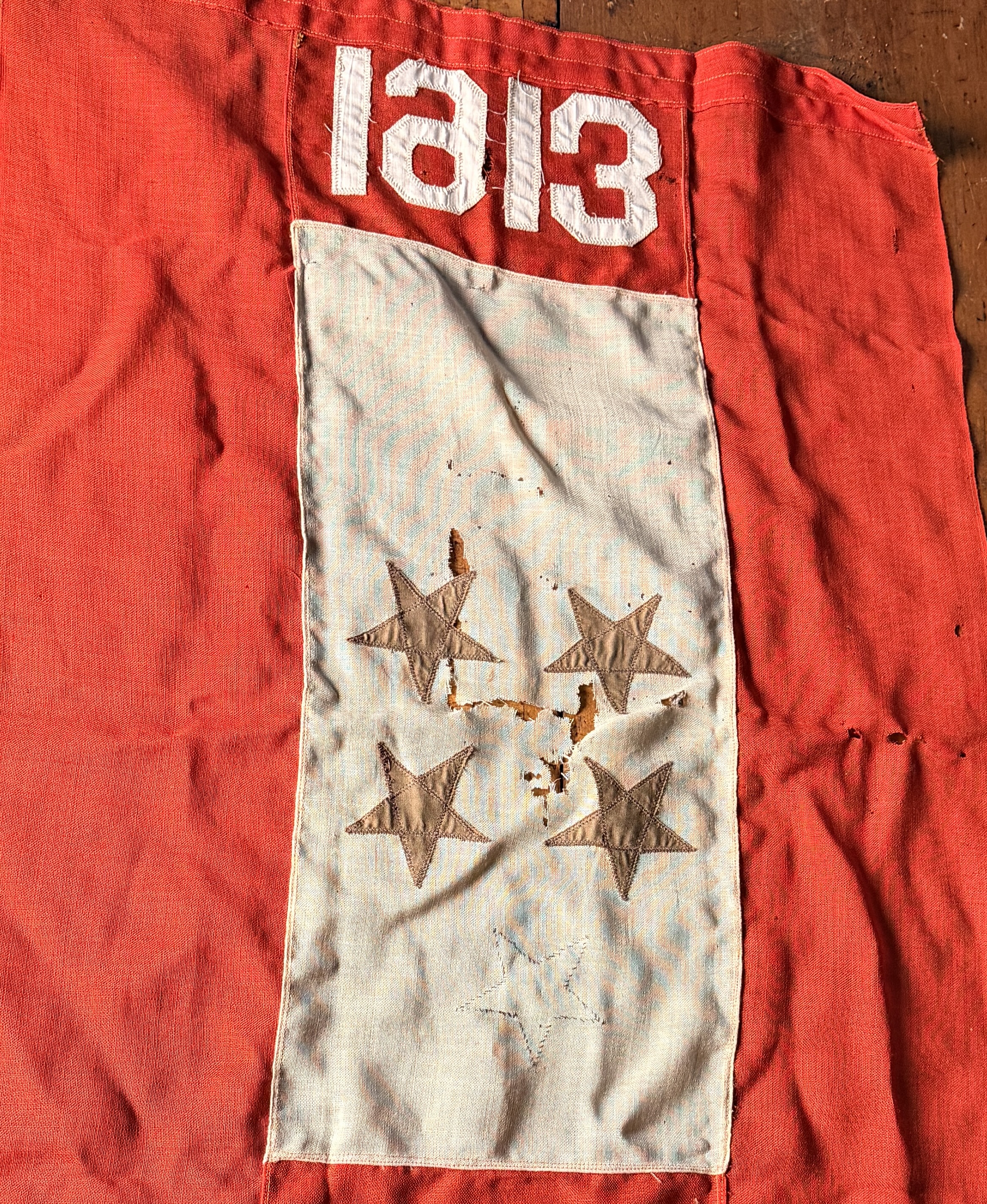 American Commemorative Class or Fraternal Service Banner Dated 1913