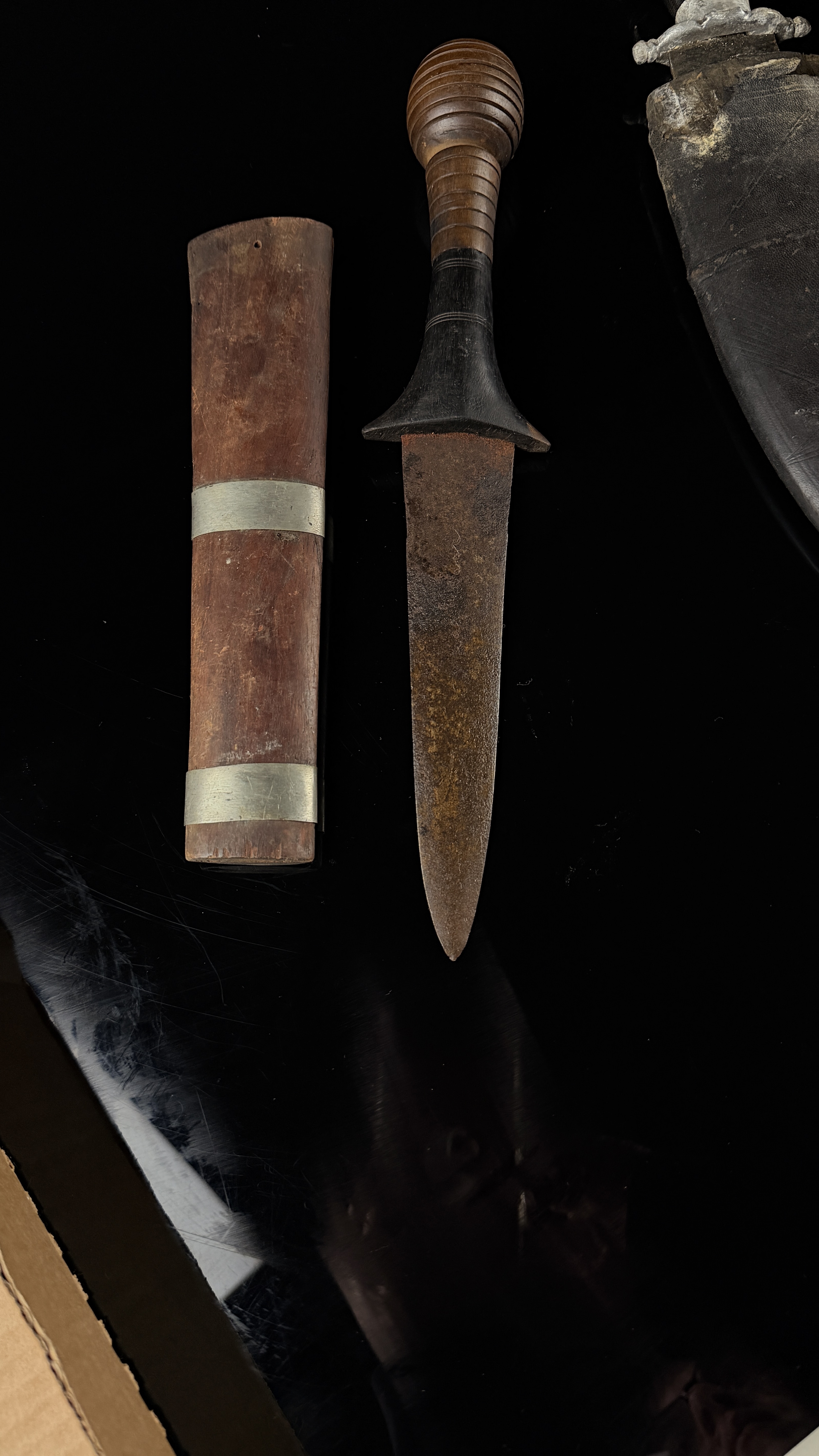 A Collection of Southeast Asian Ethnographic Daggers Including Moro Gunong and Indonesian Keris