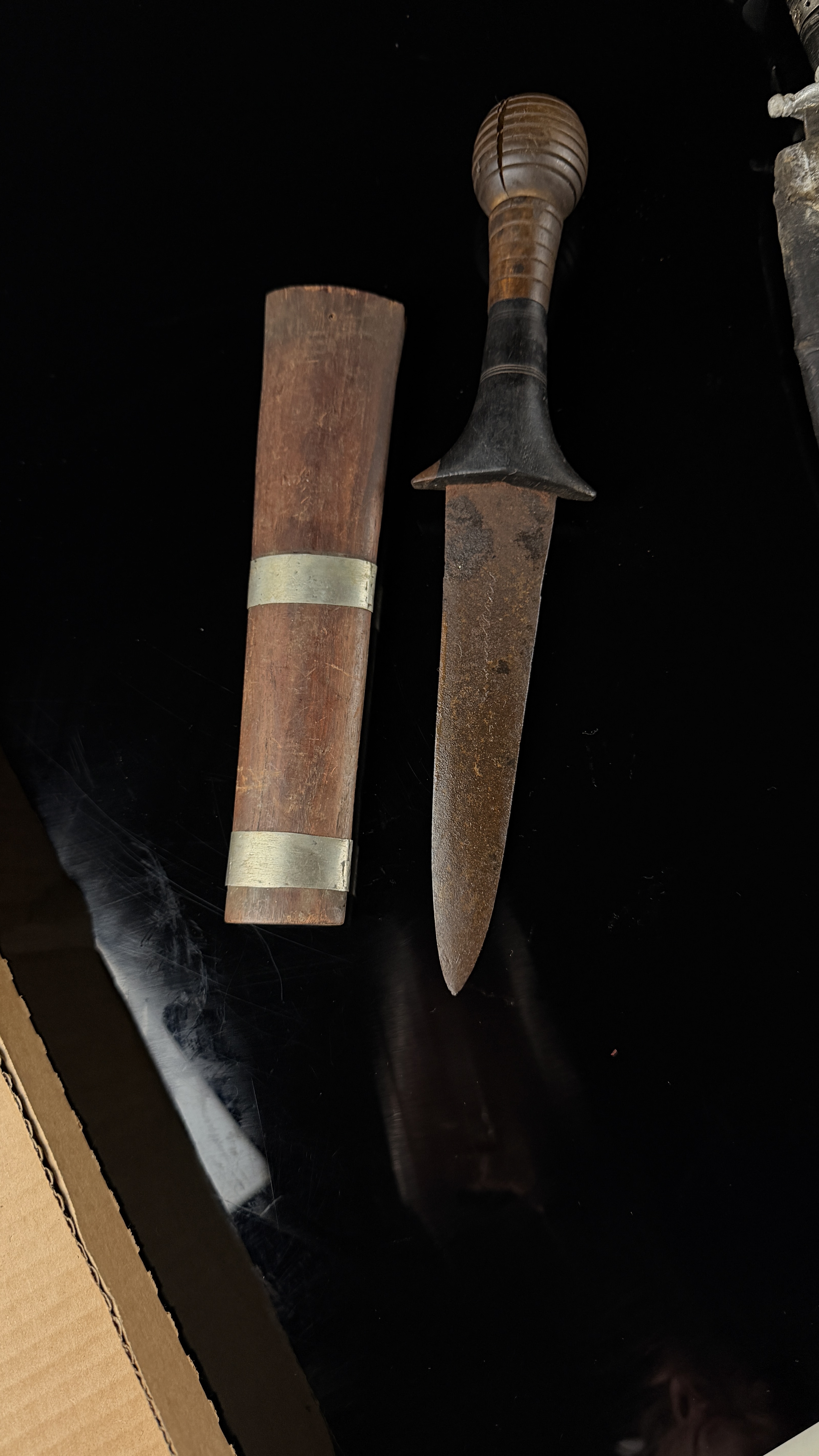 A Collection of Southeast Asian Ethnographic Daggers Including Moro Gunong and Indonesian Keris
