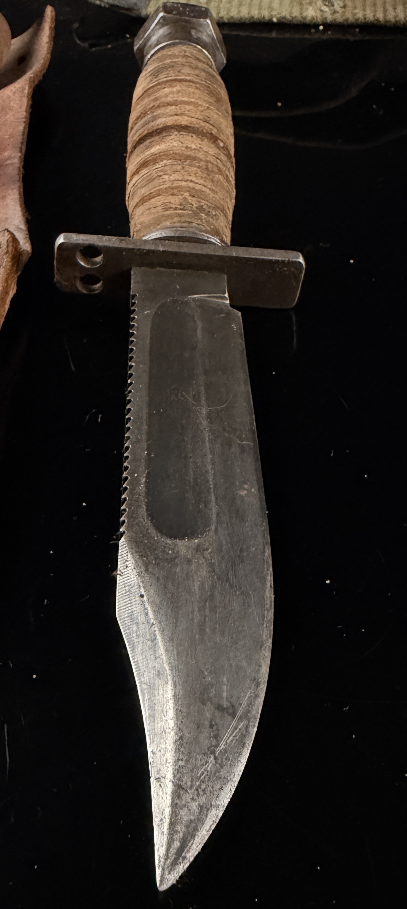 A Collection of US Military and Commercial Edged Weapons with Web Belt