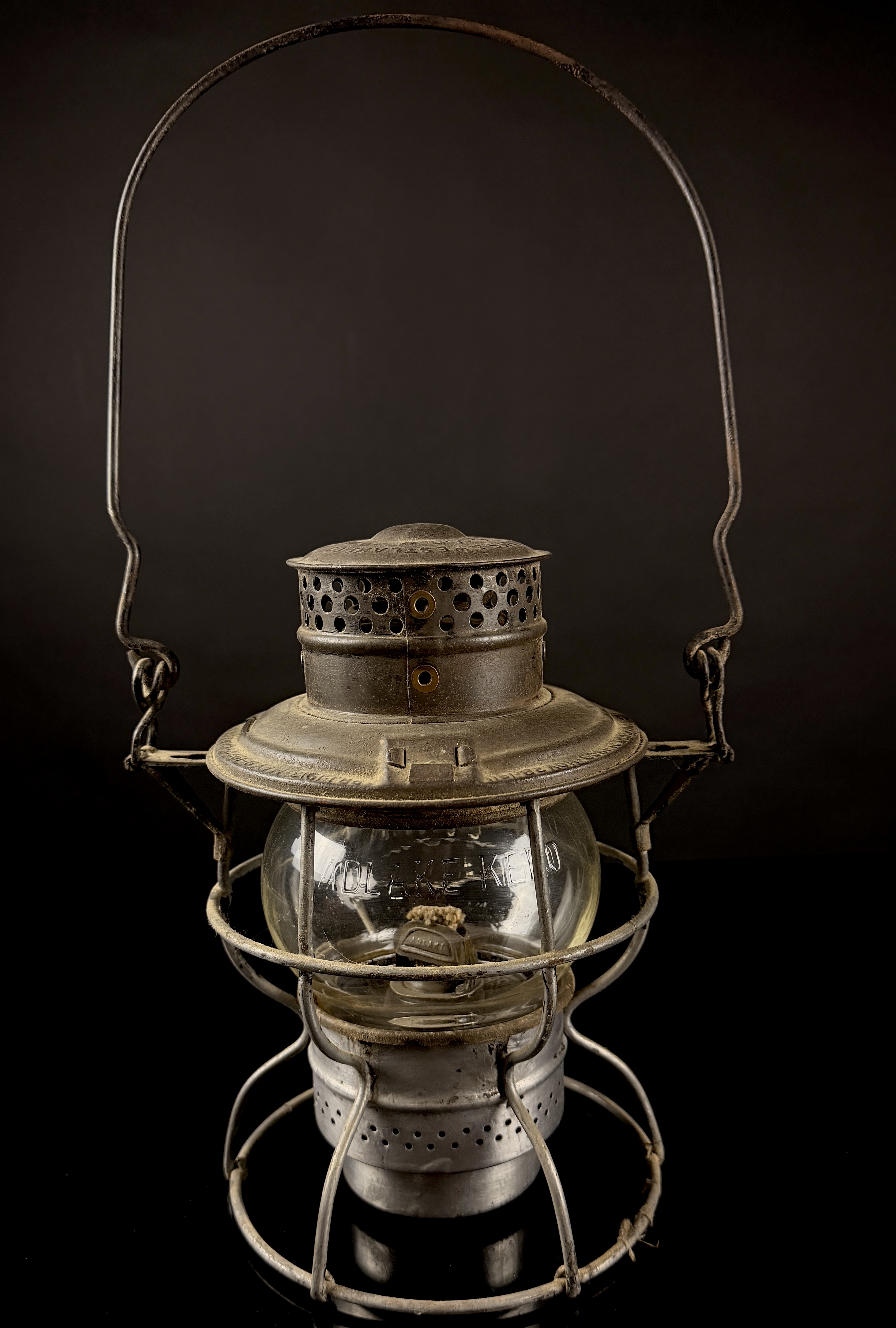 Adams and Westlake Adlake No. 200 Kero Lehigh Valley Railroad Lantern
