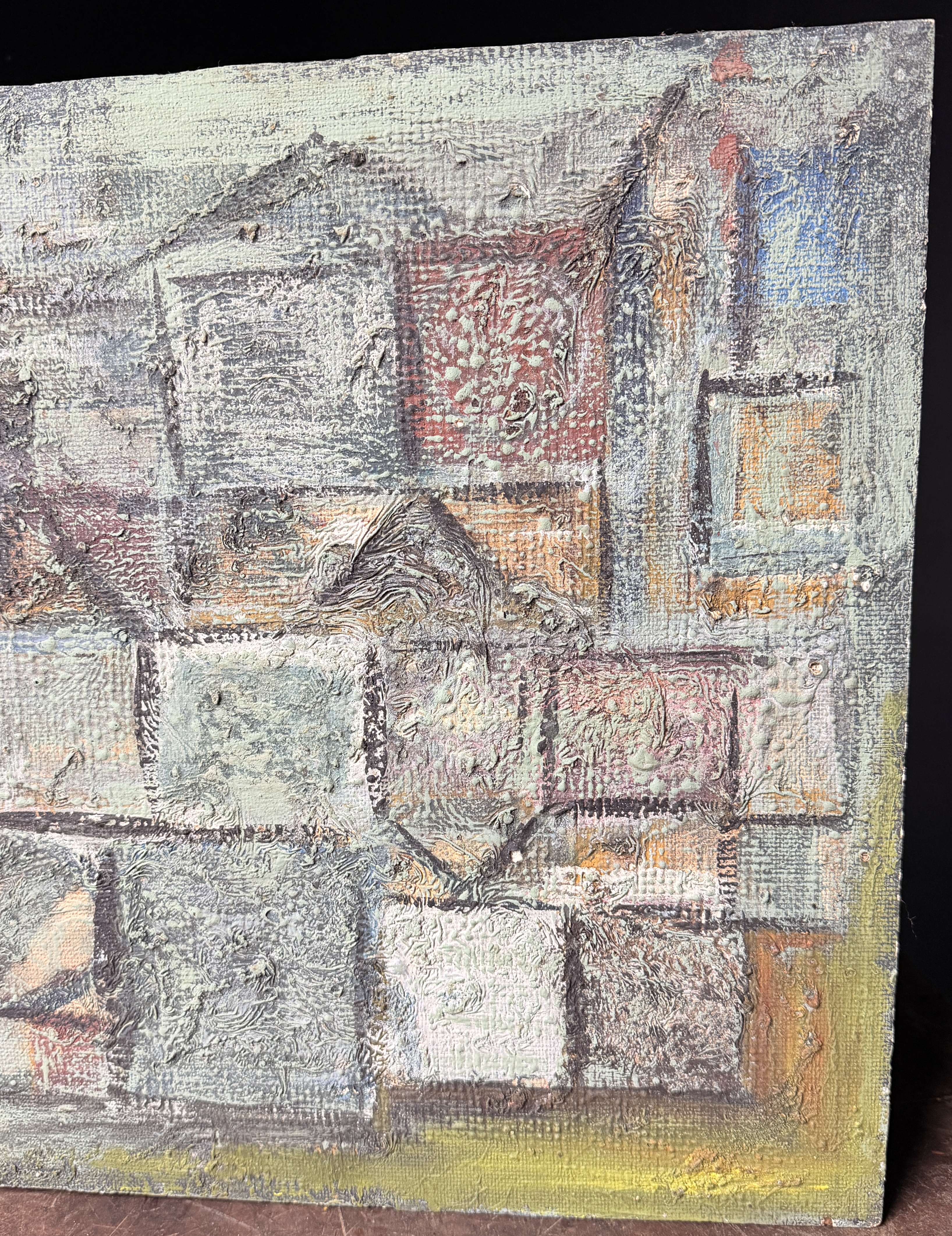 Abstract Mixed Media Painting by A. Wieber Rochester NY