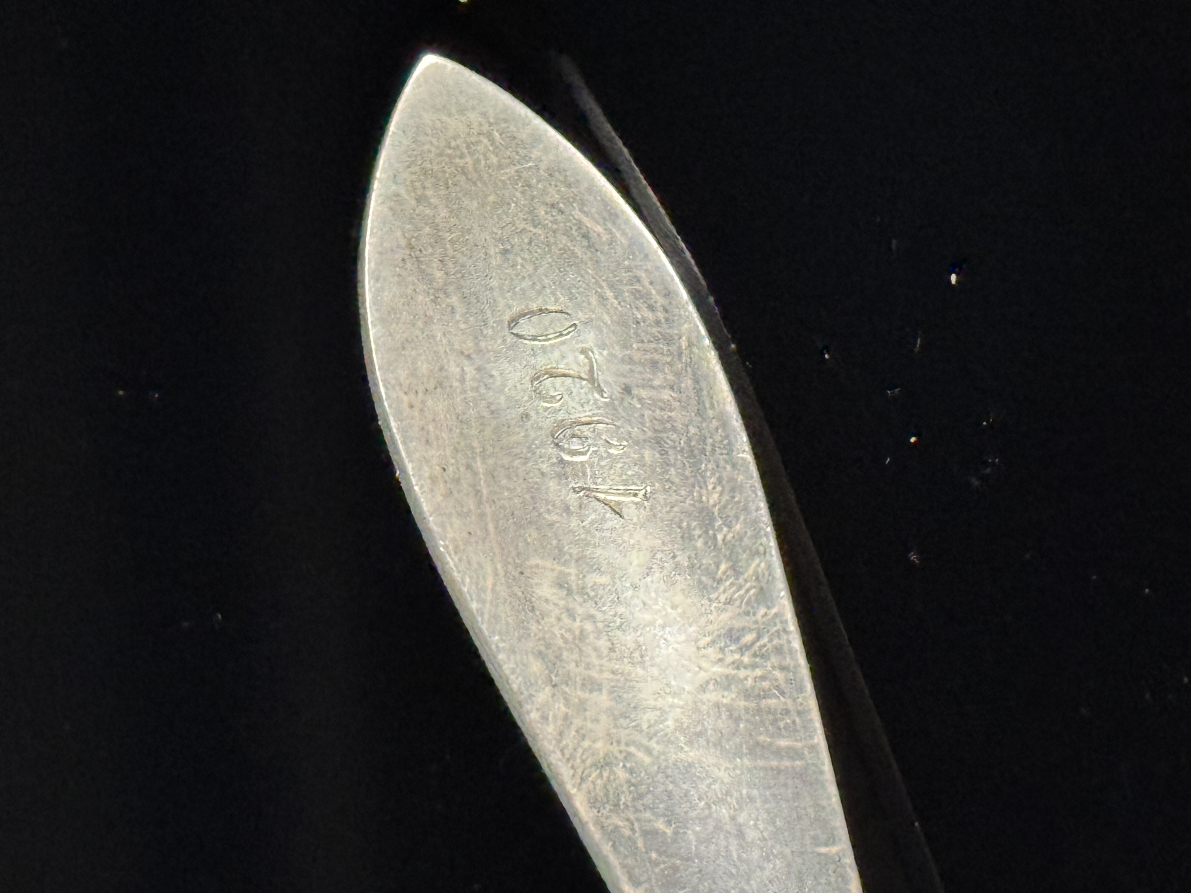 Gorham Sterling Silver Curtiss USA Scout Aviation Souvenir Spoon Dated 1920