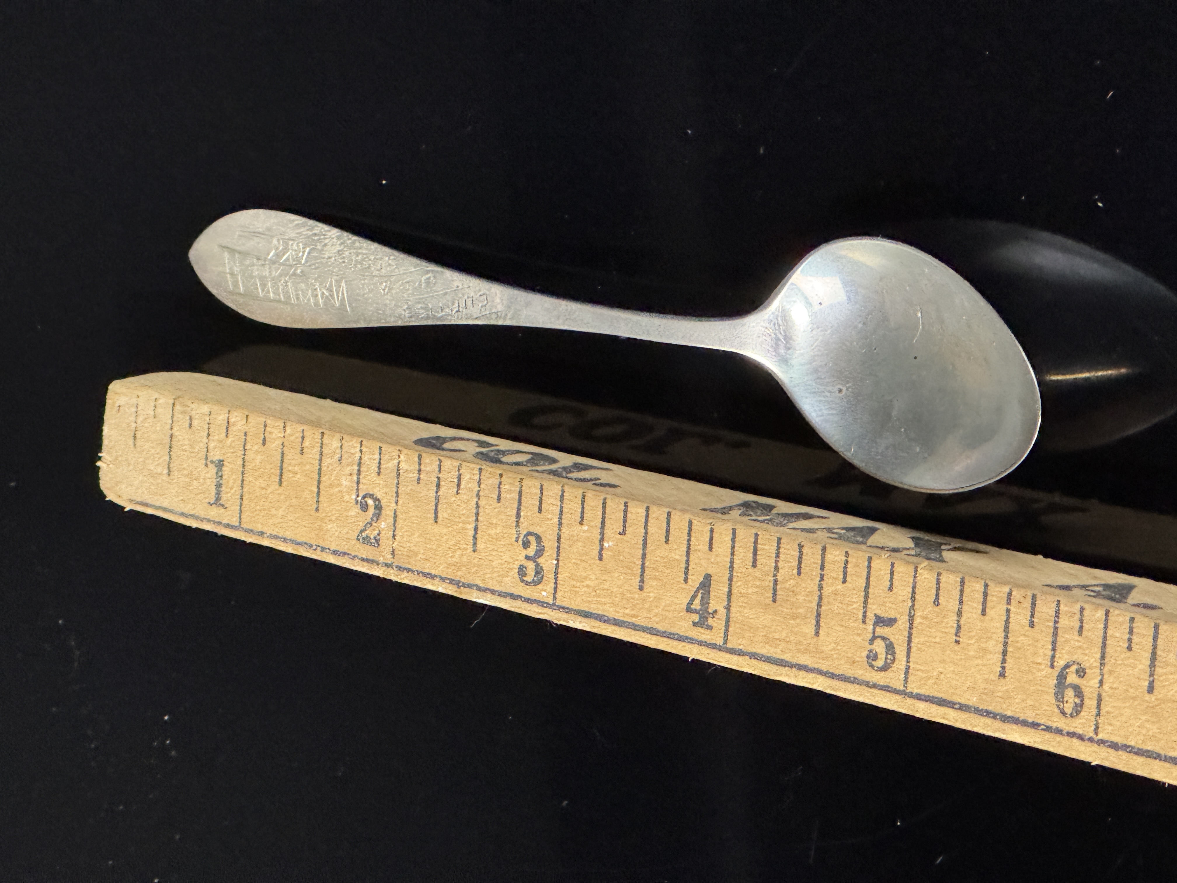 Gorham Sterling Silver Curtiss USA Scout Aviation Souvenir Spoon Dated 1920