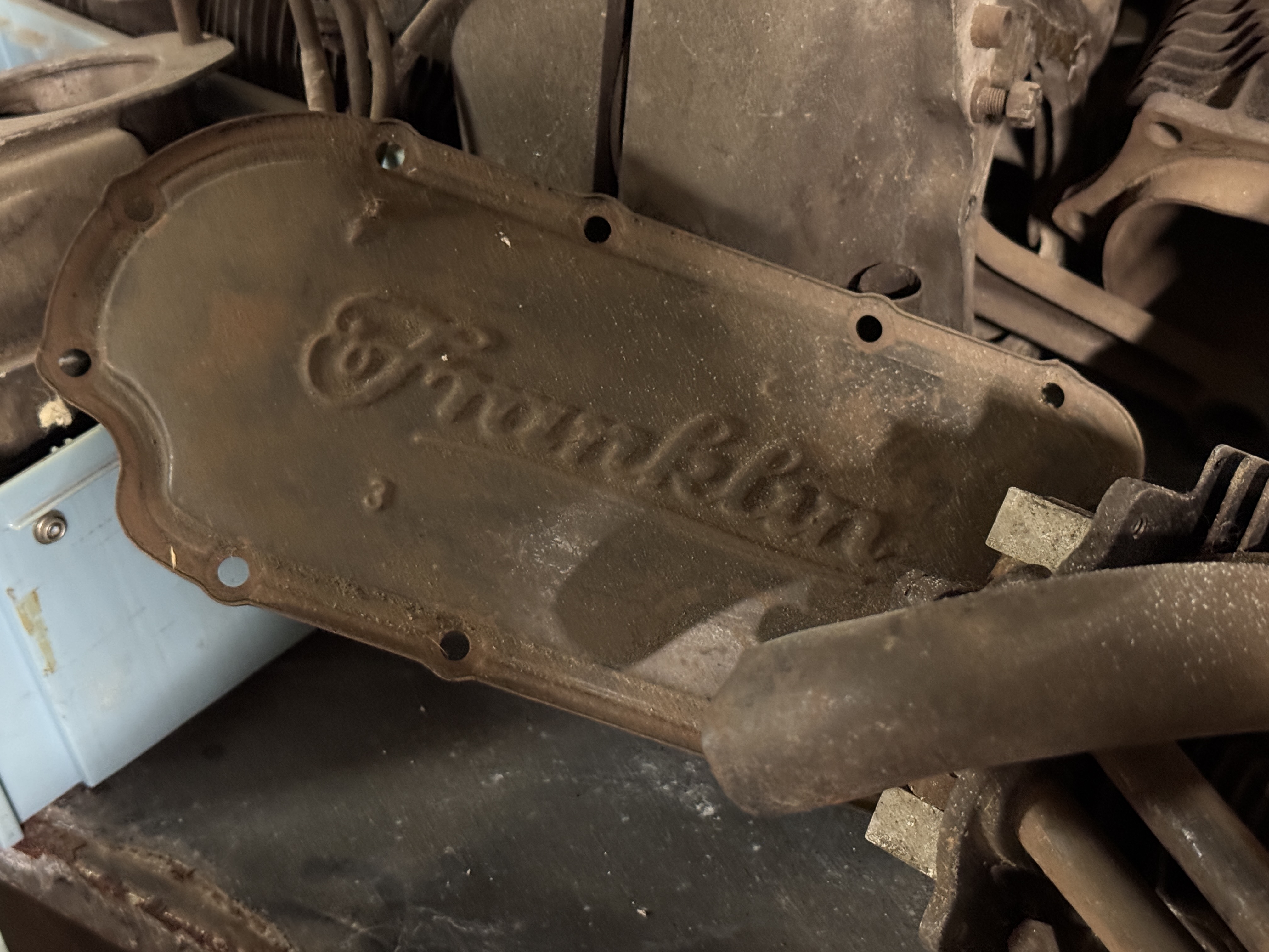 Circa 1920s-1930s Franklin Aircraft Engine
