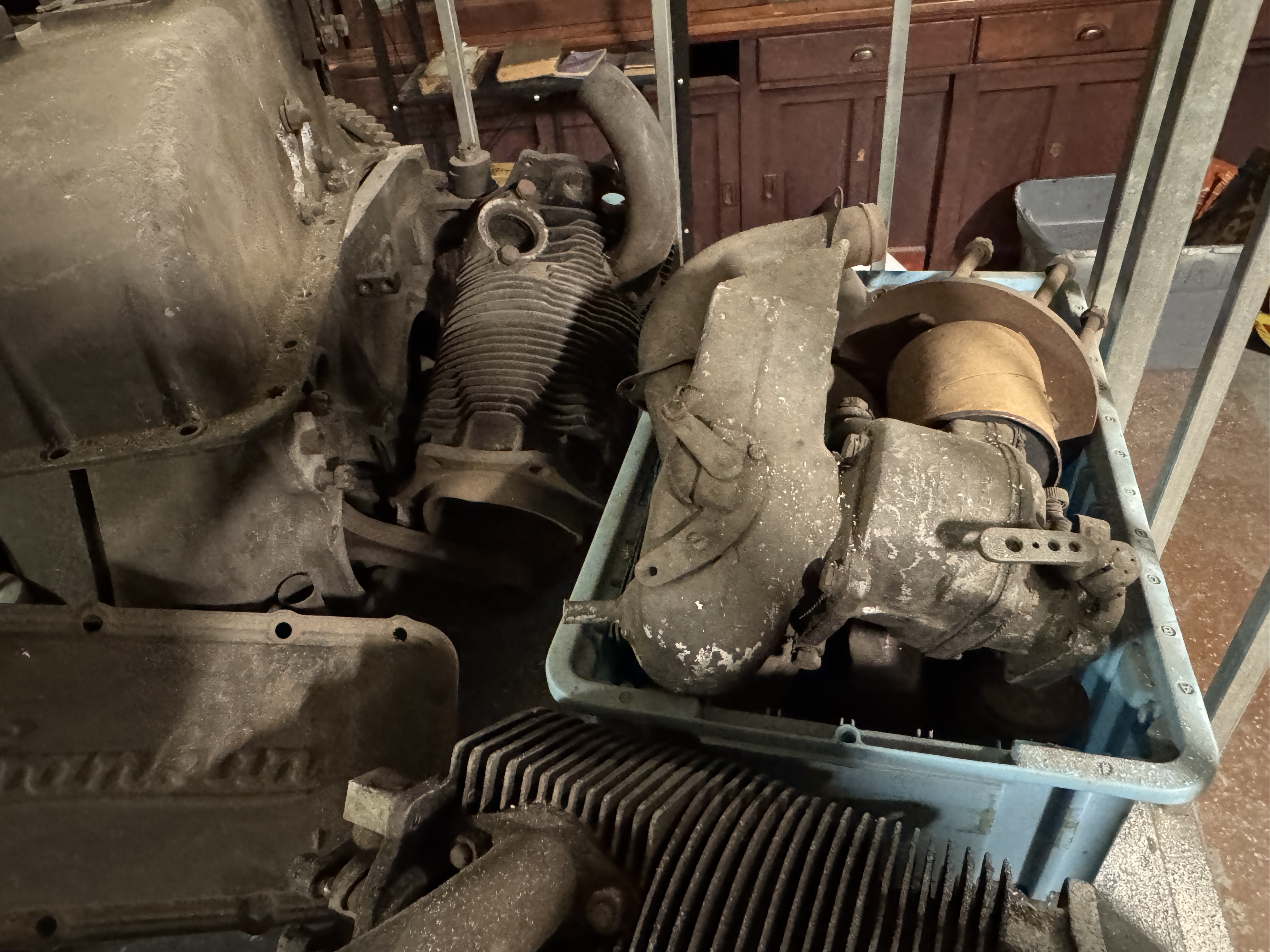 Circa 1920s-1930s Franklin Aircraft Engine