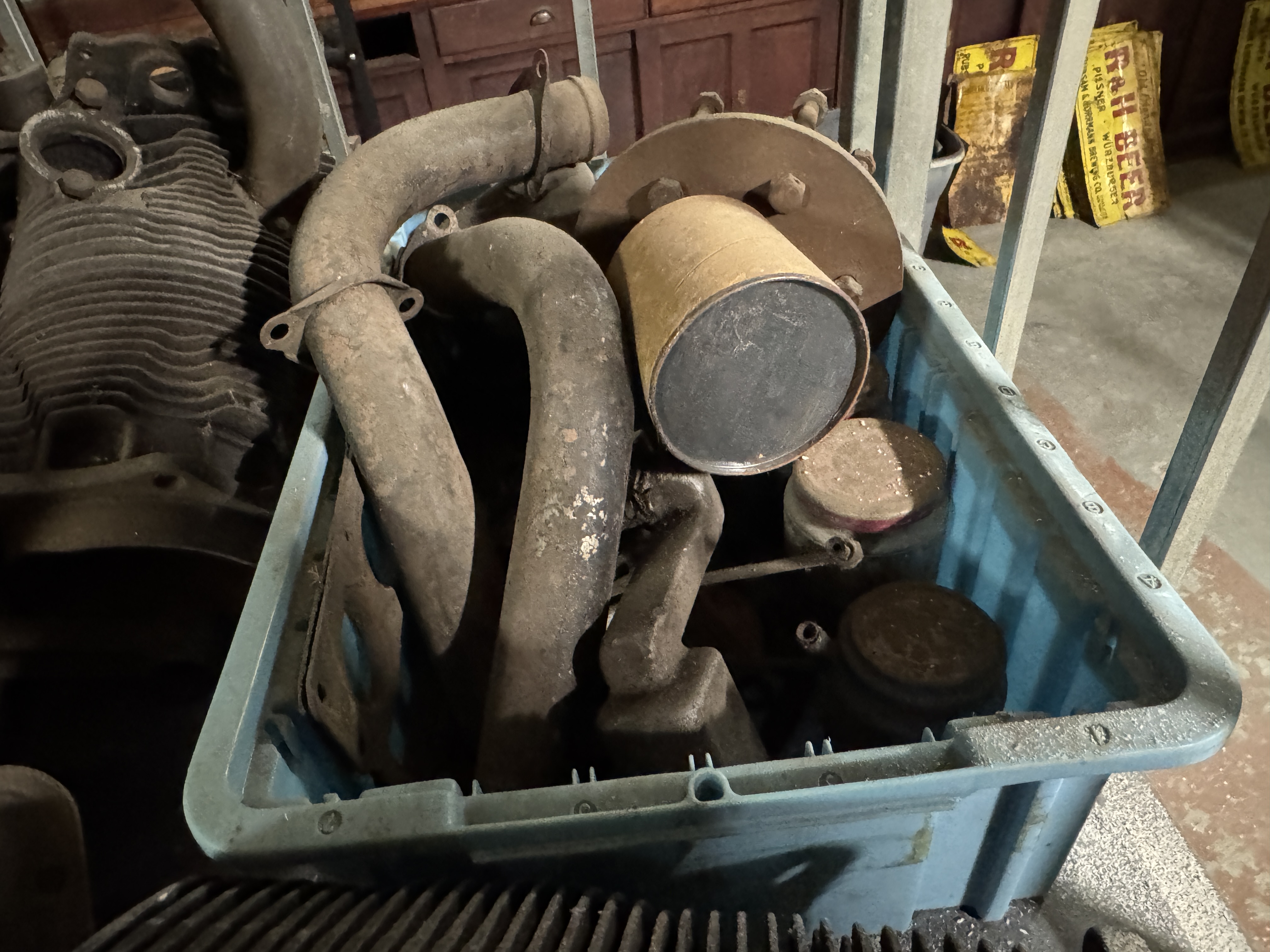 Circa 1920s-1930s Franklin Aircraft Engine