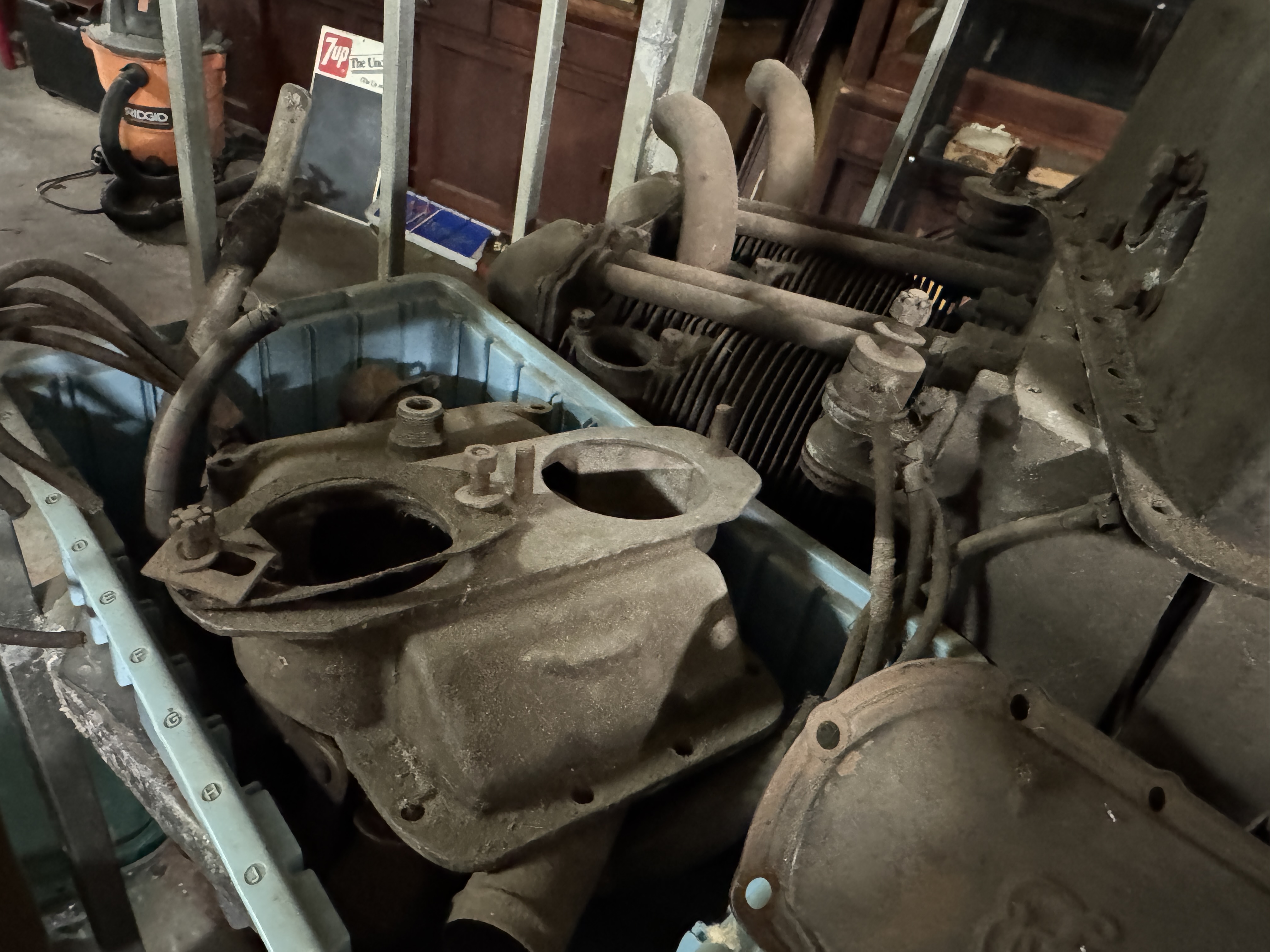 Circa 1920s-1930s Franklin Aircraft Engine
