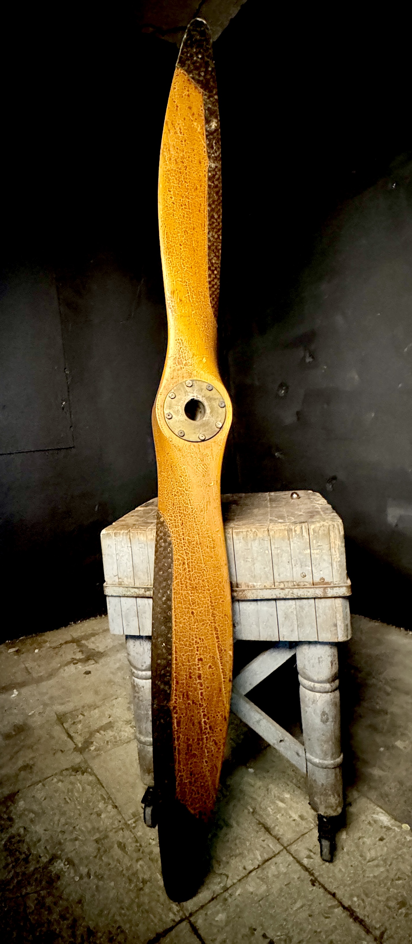 WW1 Curtiss Jenny Aircraft American Propeller and Manufacturing Company Paragon Wood Prop