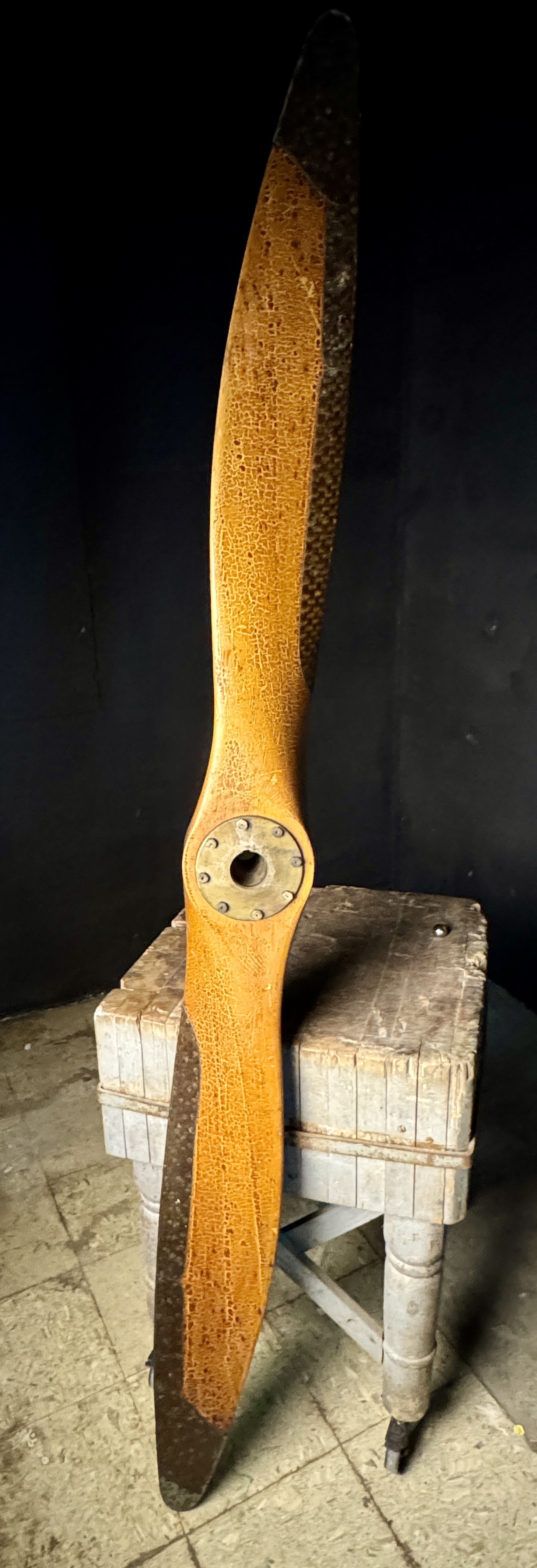 WW1 Curtiss Jenny Aircraft American Propeller and Manufacturing Company Paragon Wood Prop