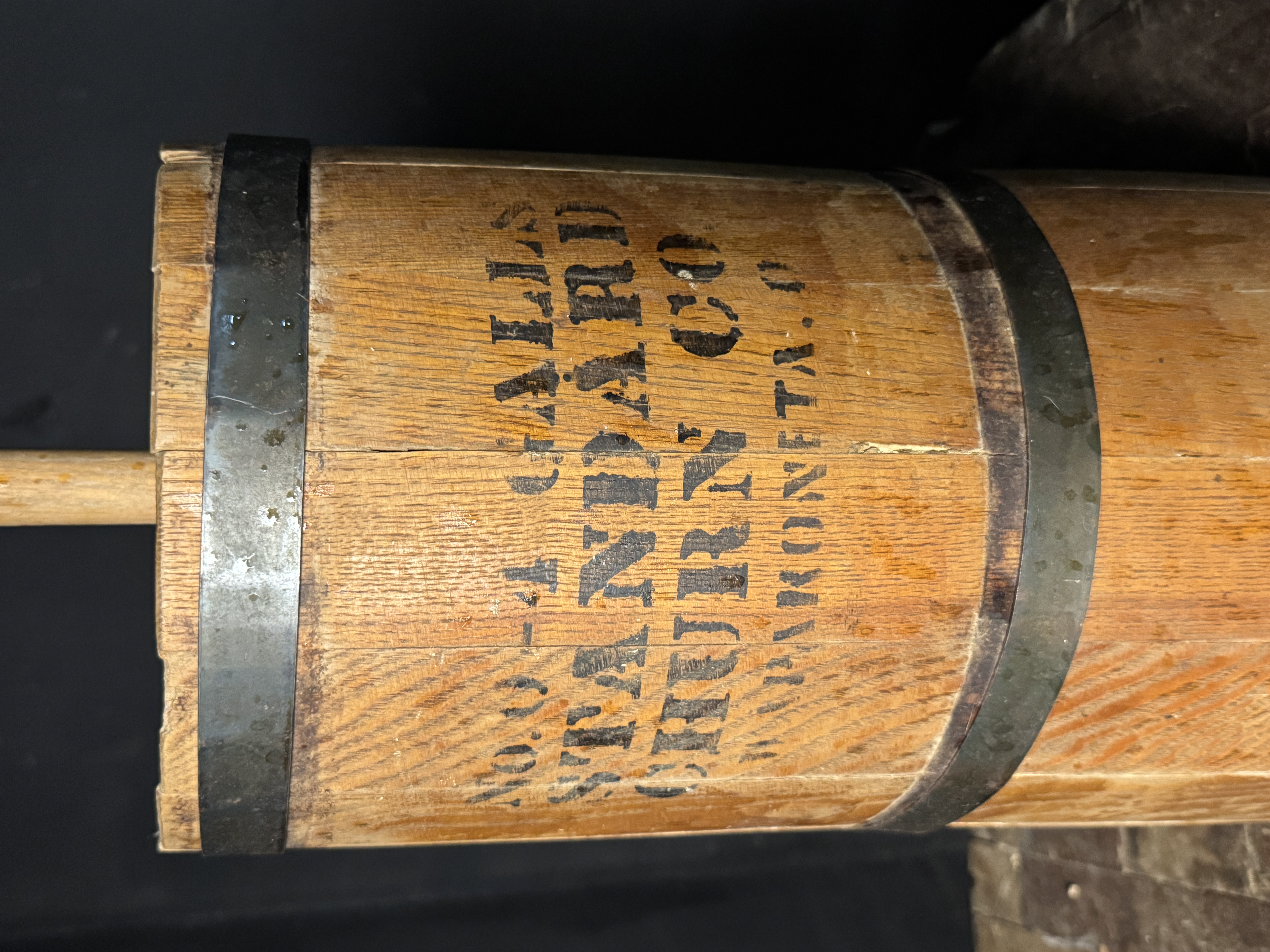 Early 20th Century Standard Churn Co. 4-Gallon Wooden Butter Churn