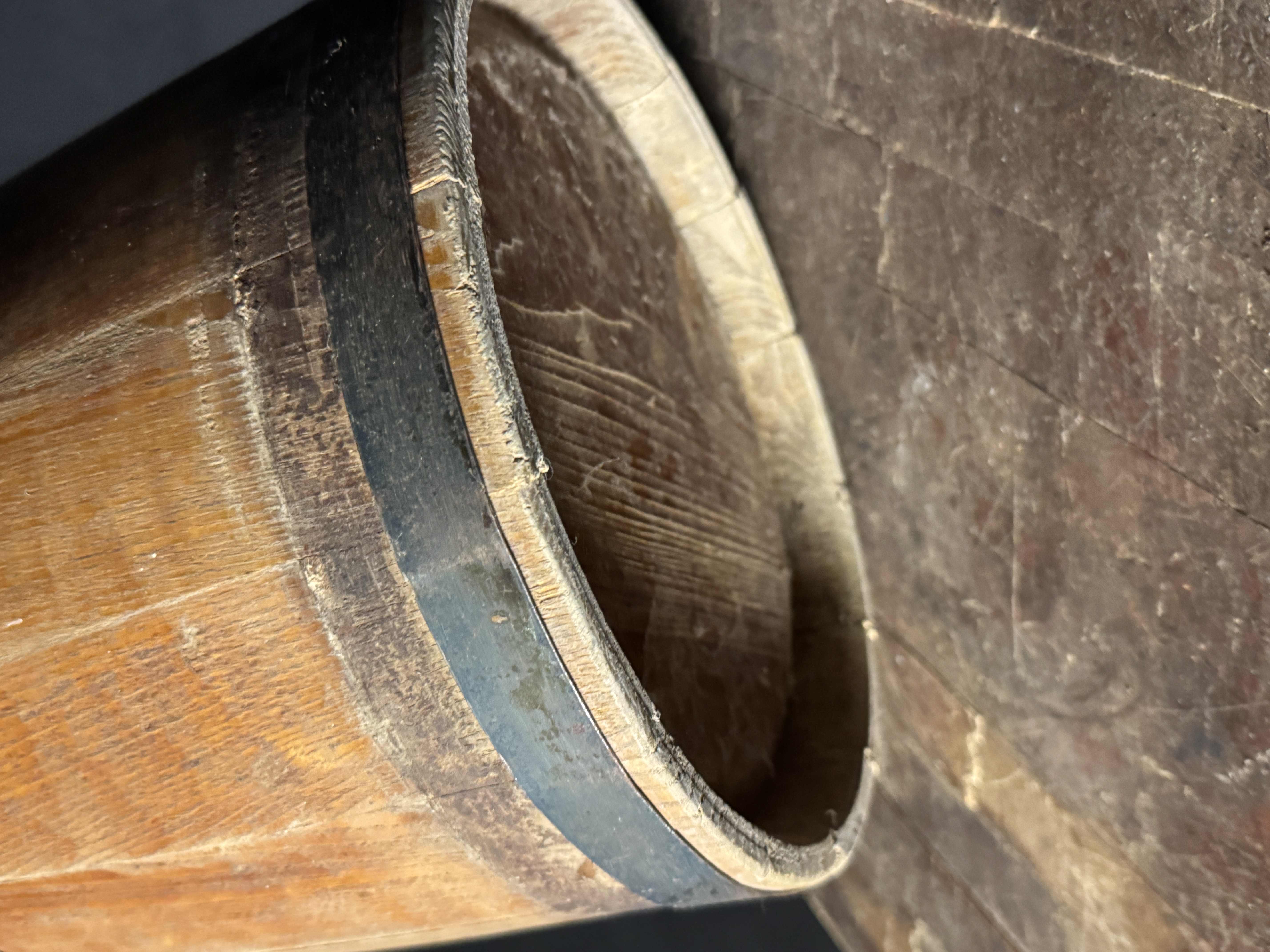 Early 20th Century Standard Churn Co. 4-Gallon Wooden Butter Churn