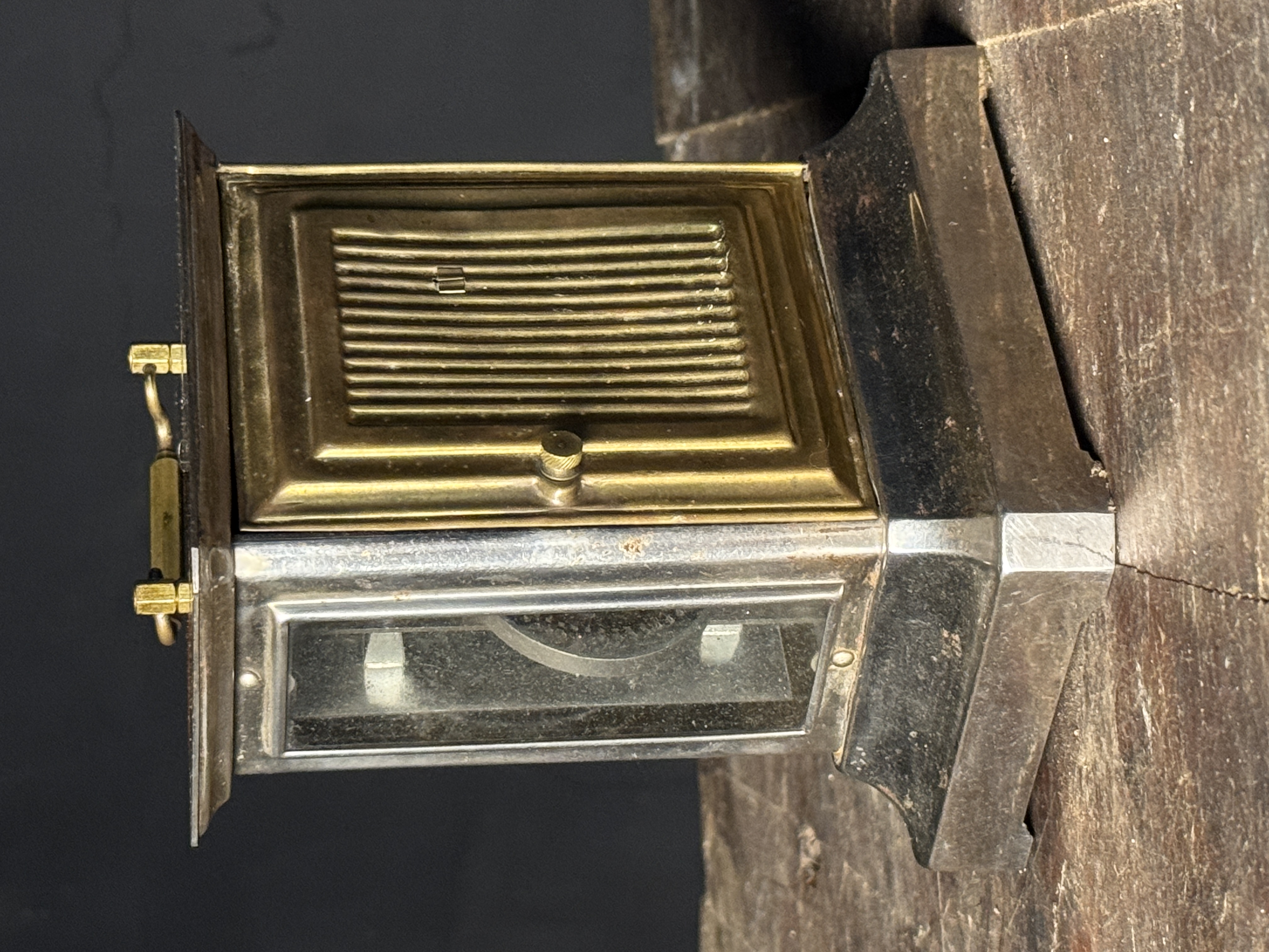 Antique German Musical Alarm Carriage Clock Attributed to Junghans
