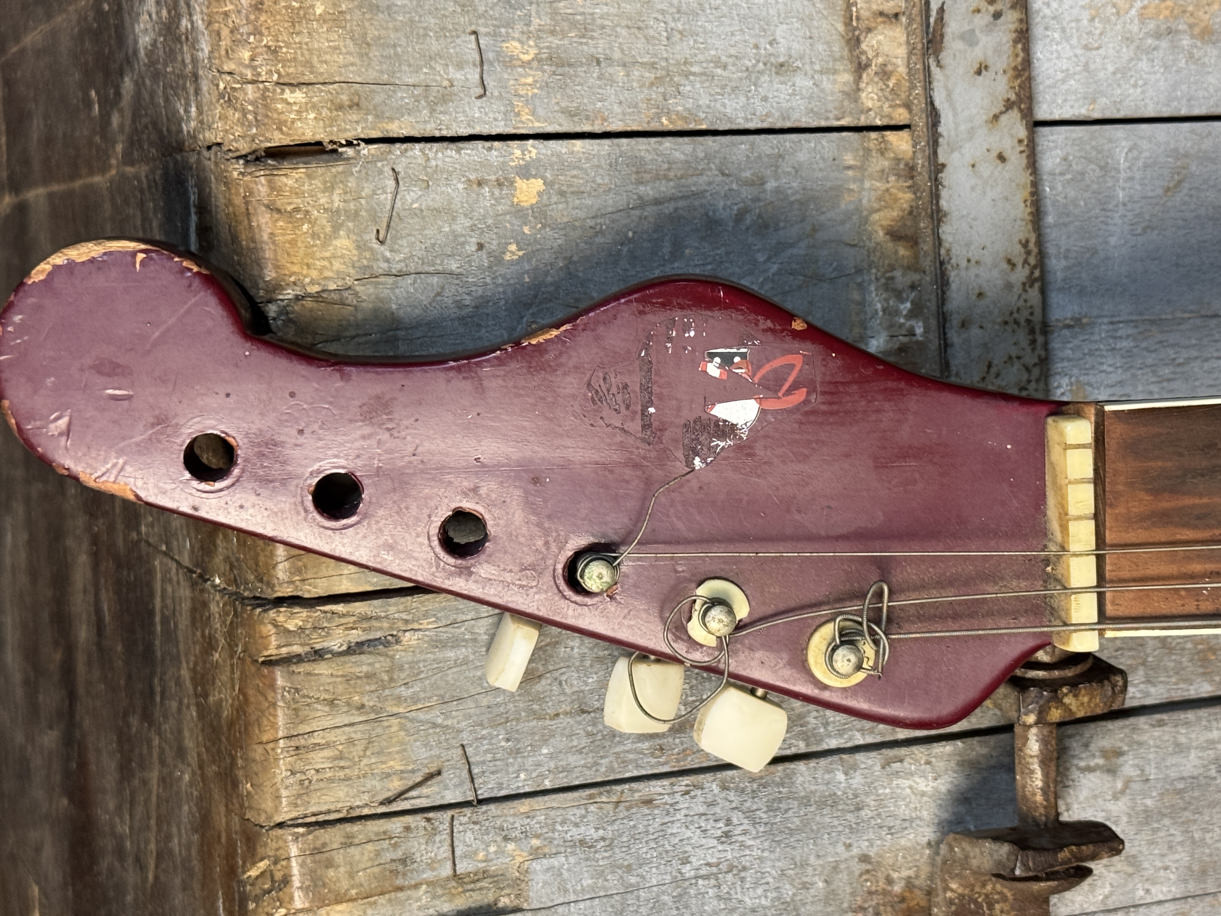 Zim-Gar Vintage Solid Body Electric Guitar, Japan, Circa 1960s