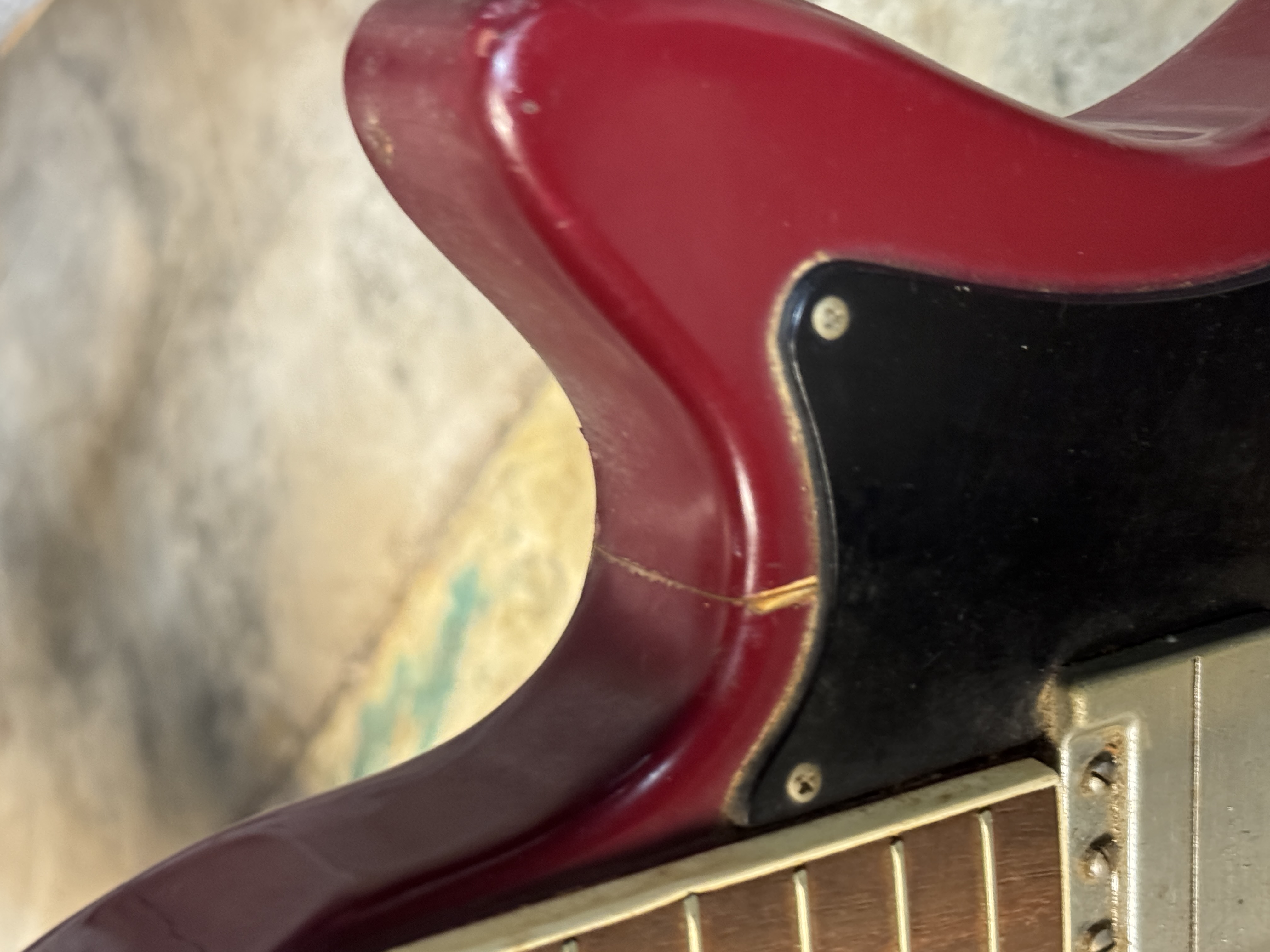 Zim-Gar Vintage Solid Body Electric Guitar, Japan, Circa 1960s