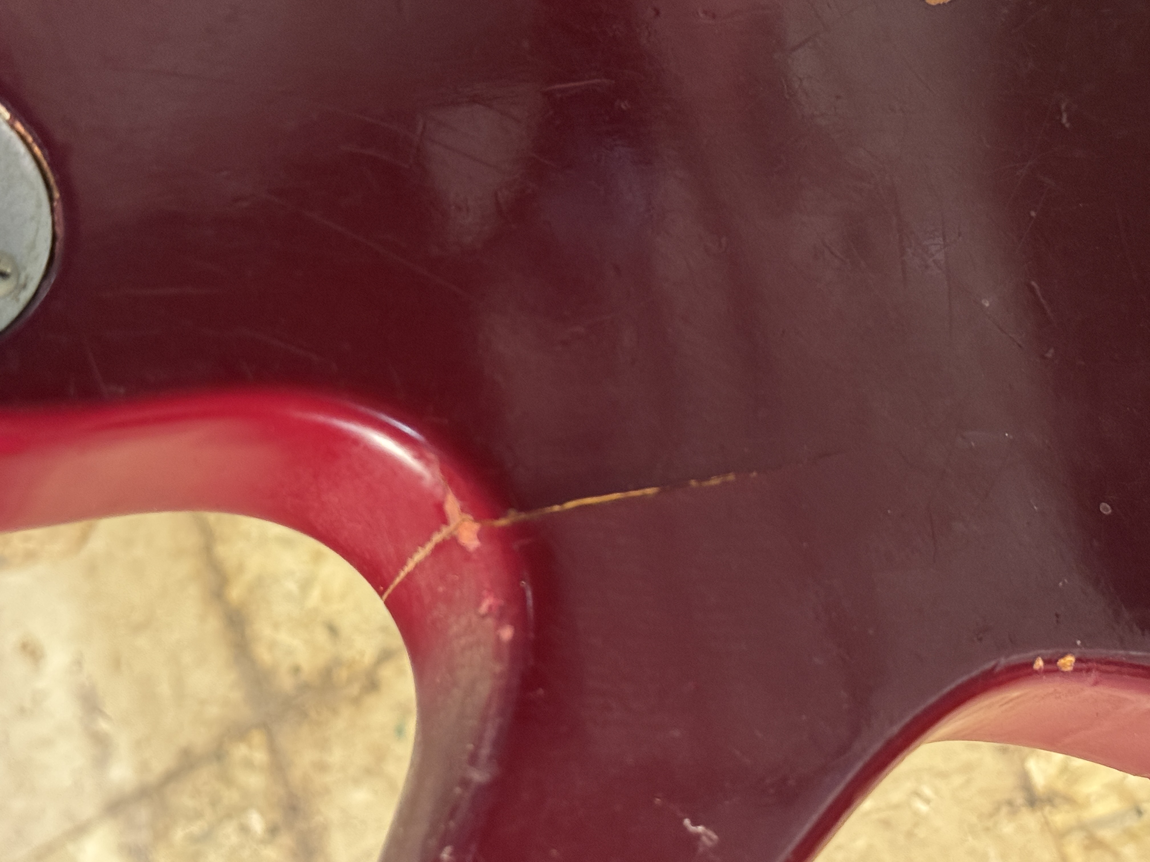 Zim-Gar Vintage Solid Body Electric Guitar, Japan, Circa 1960s