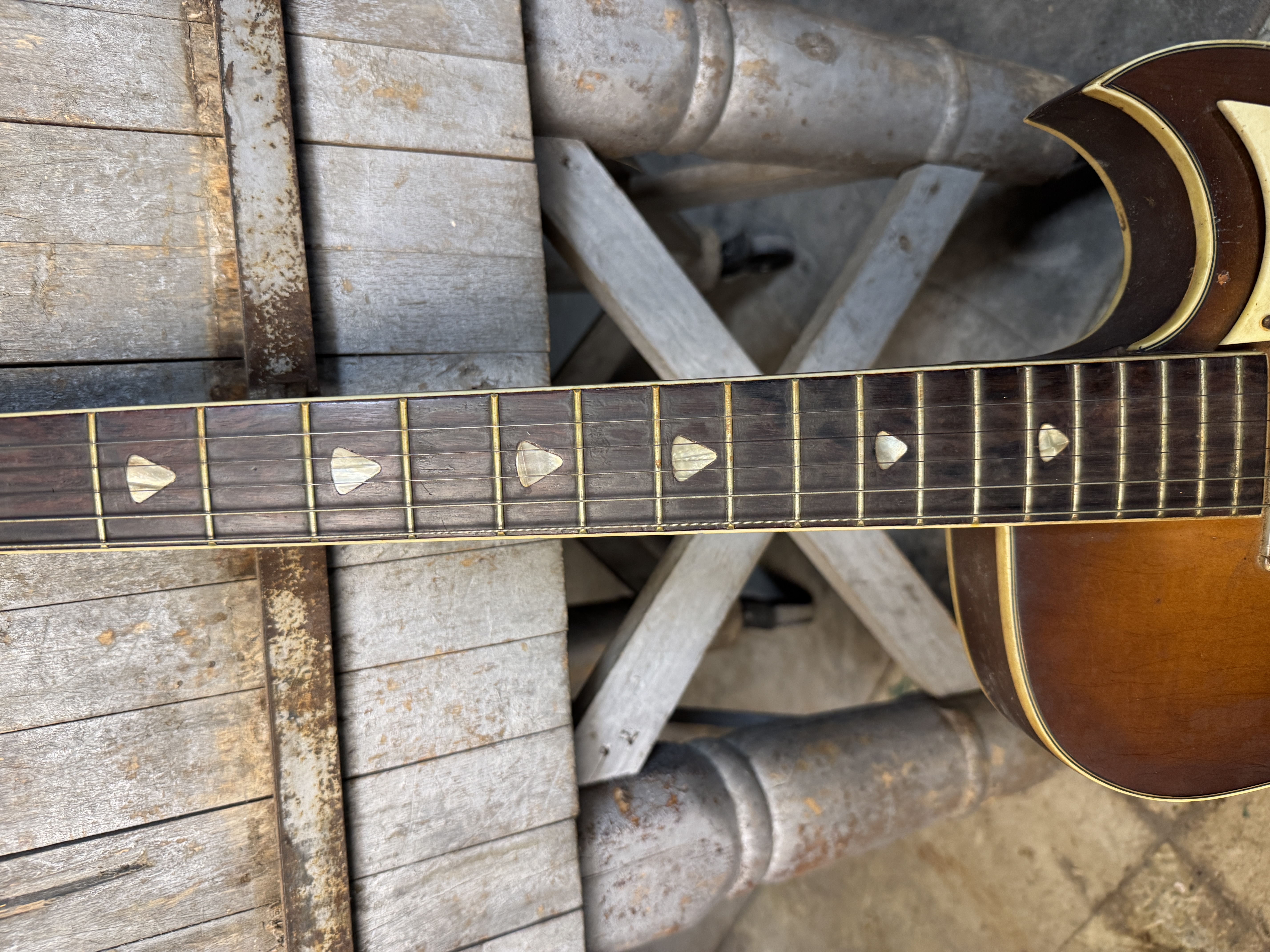 Kay K580 Galaxie Hollow Body Electric Guitar