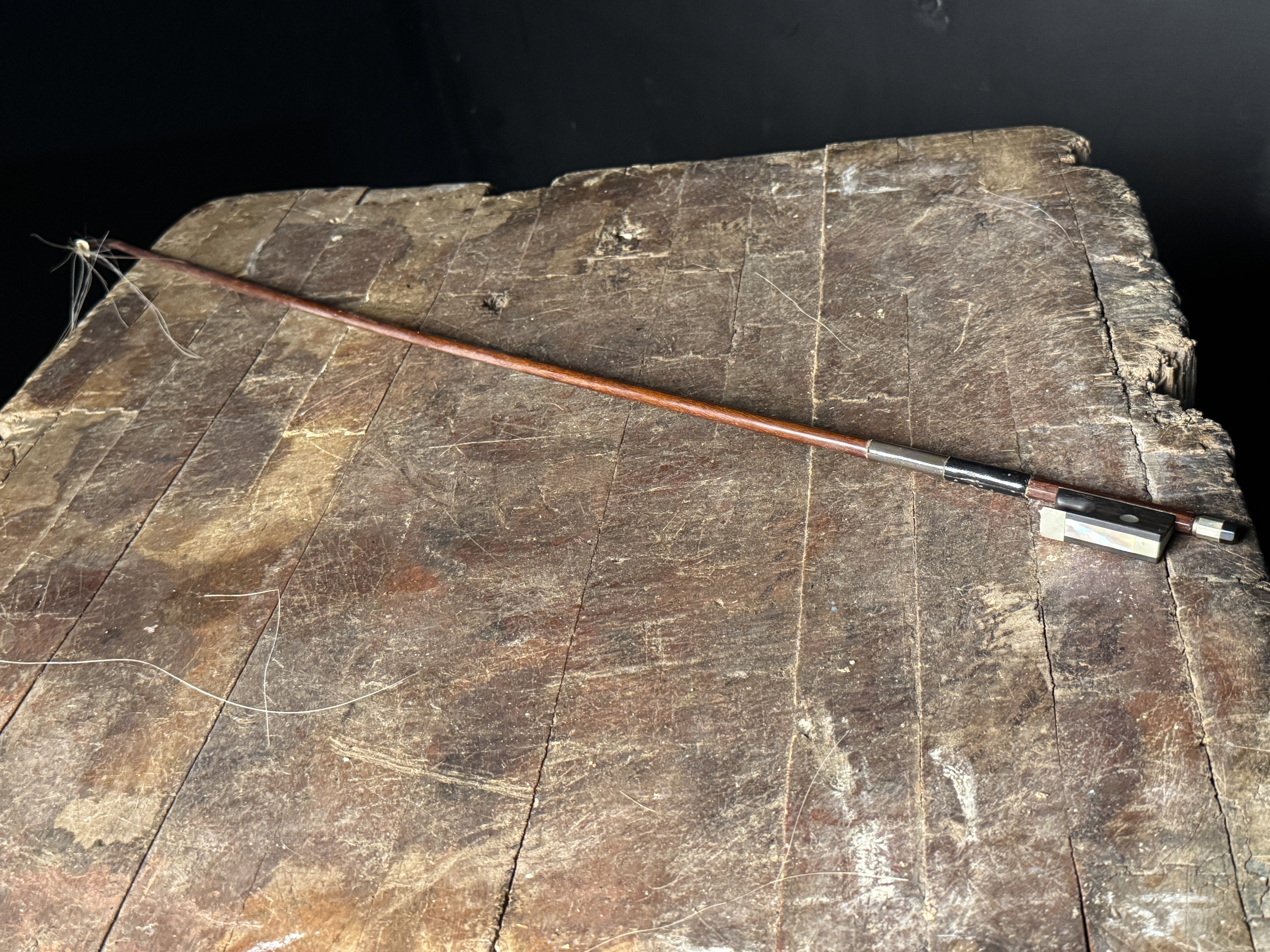 W. J. Schuster Violin Bow (Signed)