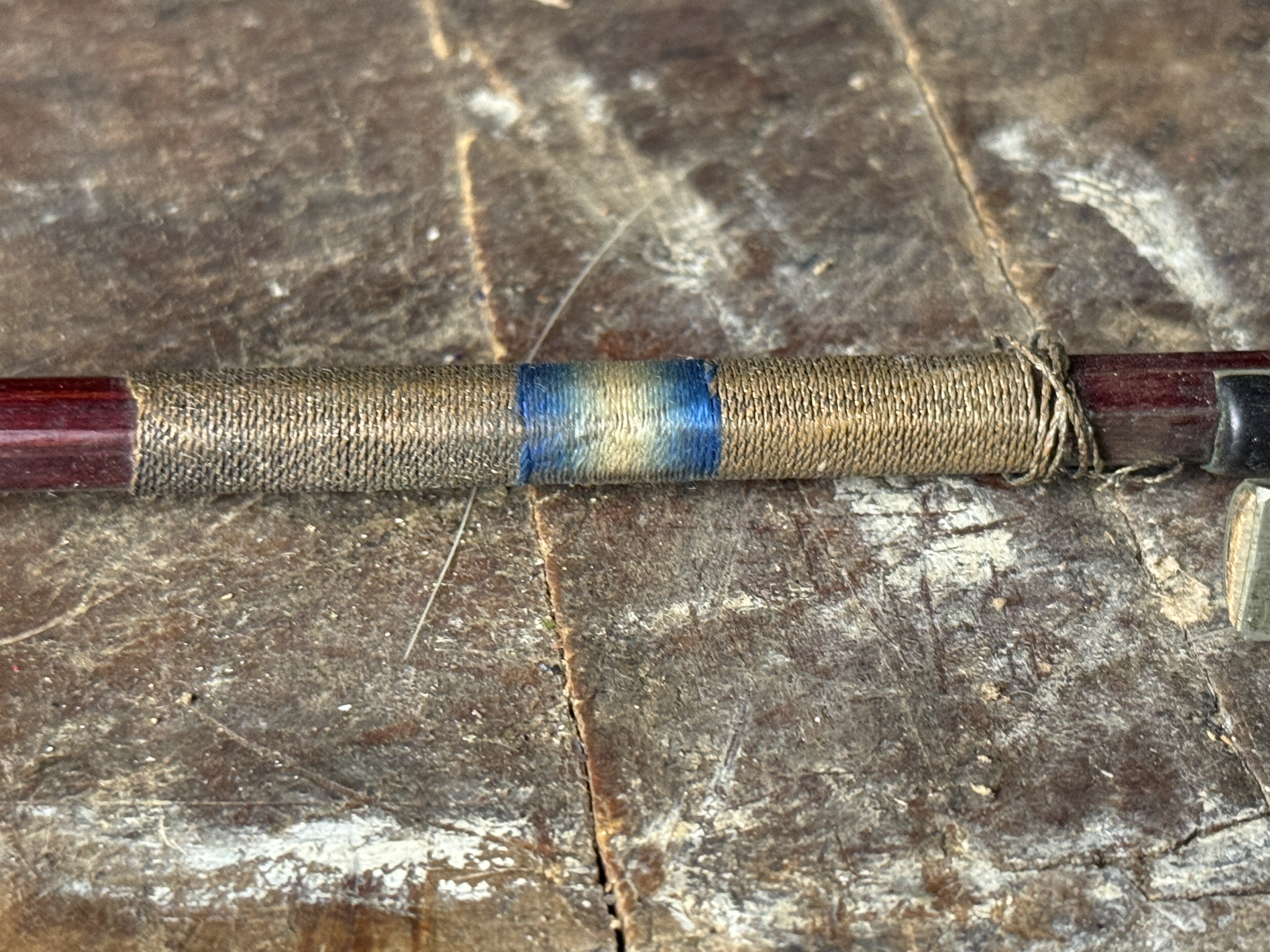 German Full-Size Octagonal Violin Bow Stamped Weidlich