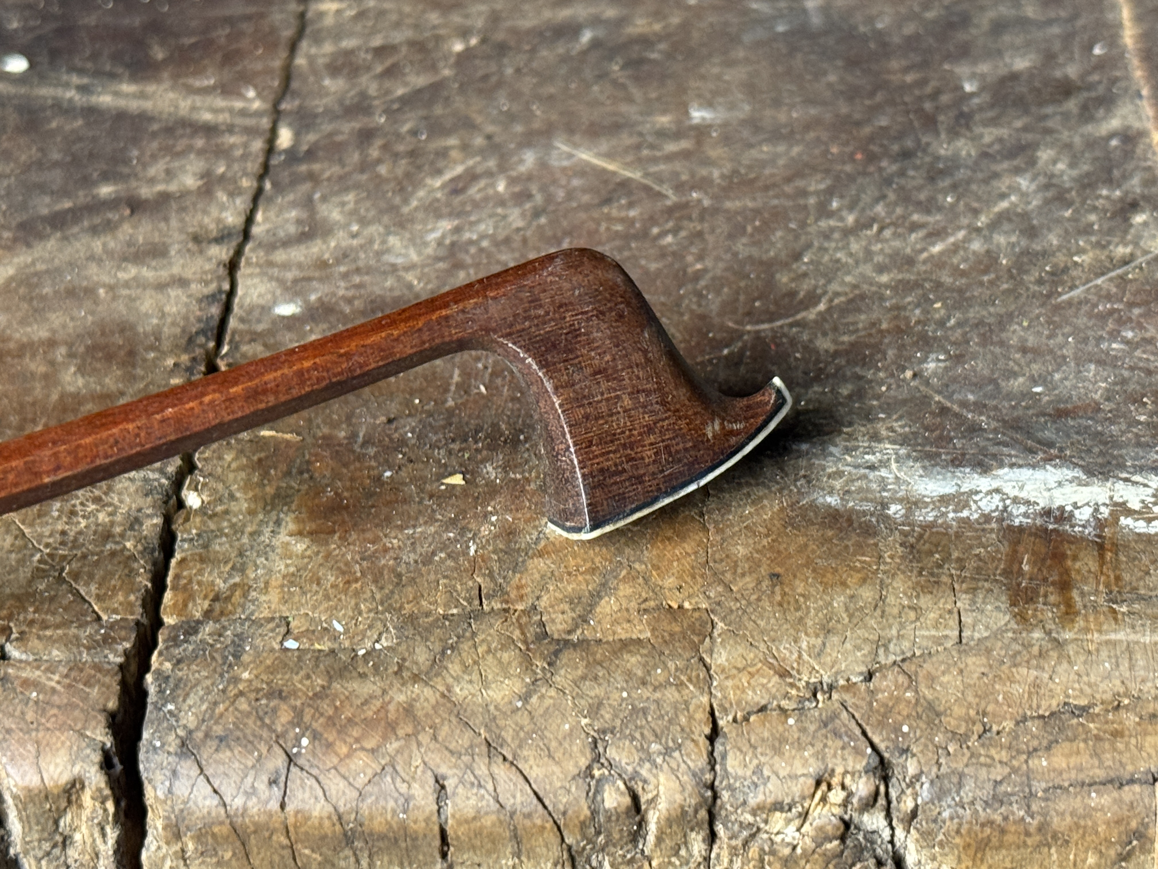 Signed Violin Bow Stamped Tourte
