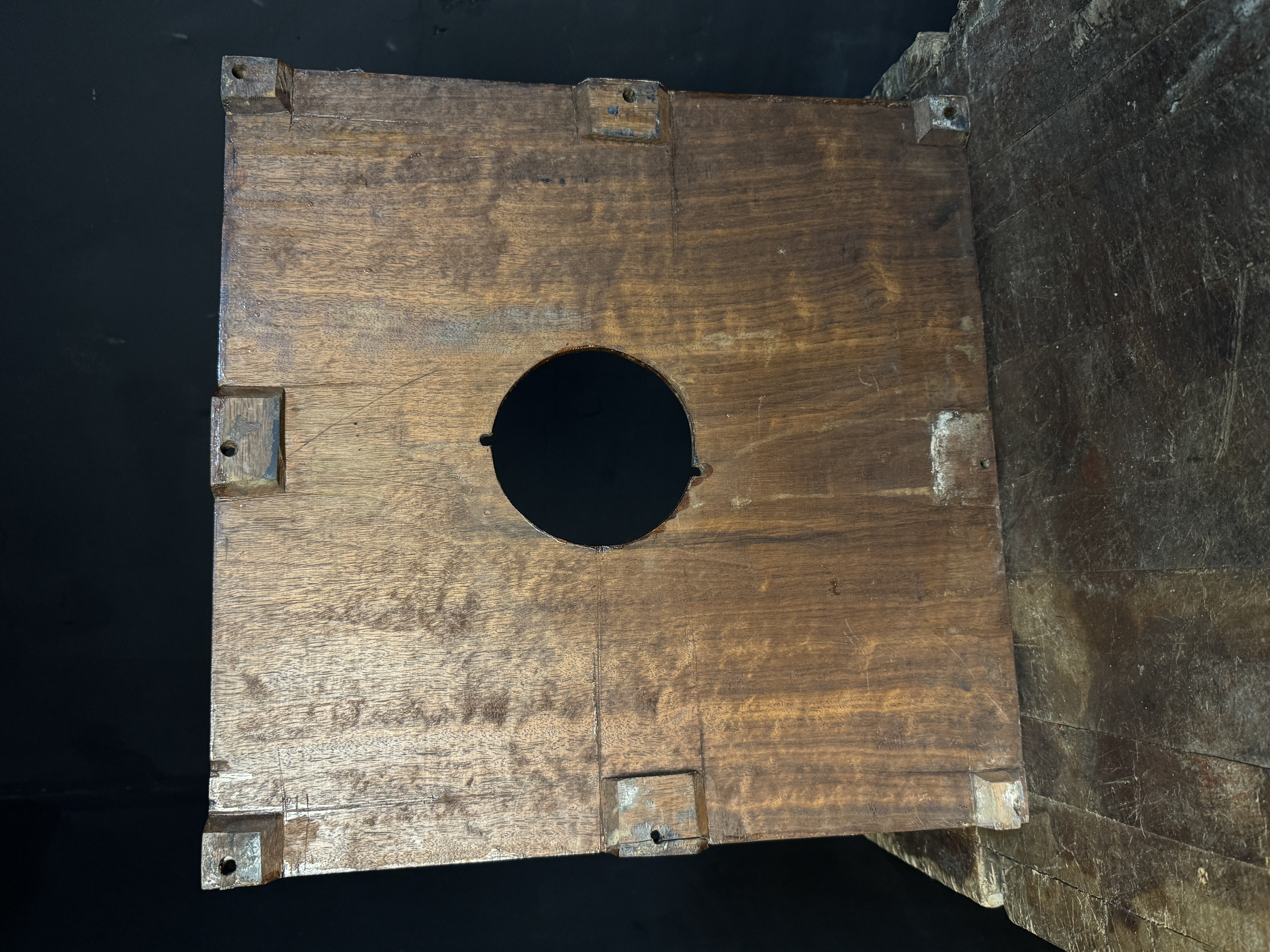 Late 19th Century Herring's Patent Champion Safe Painted Wood Back Panel