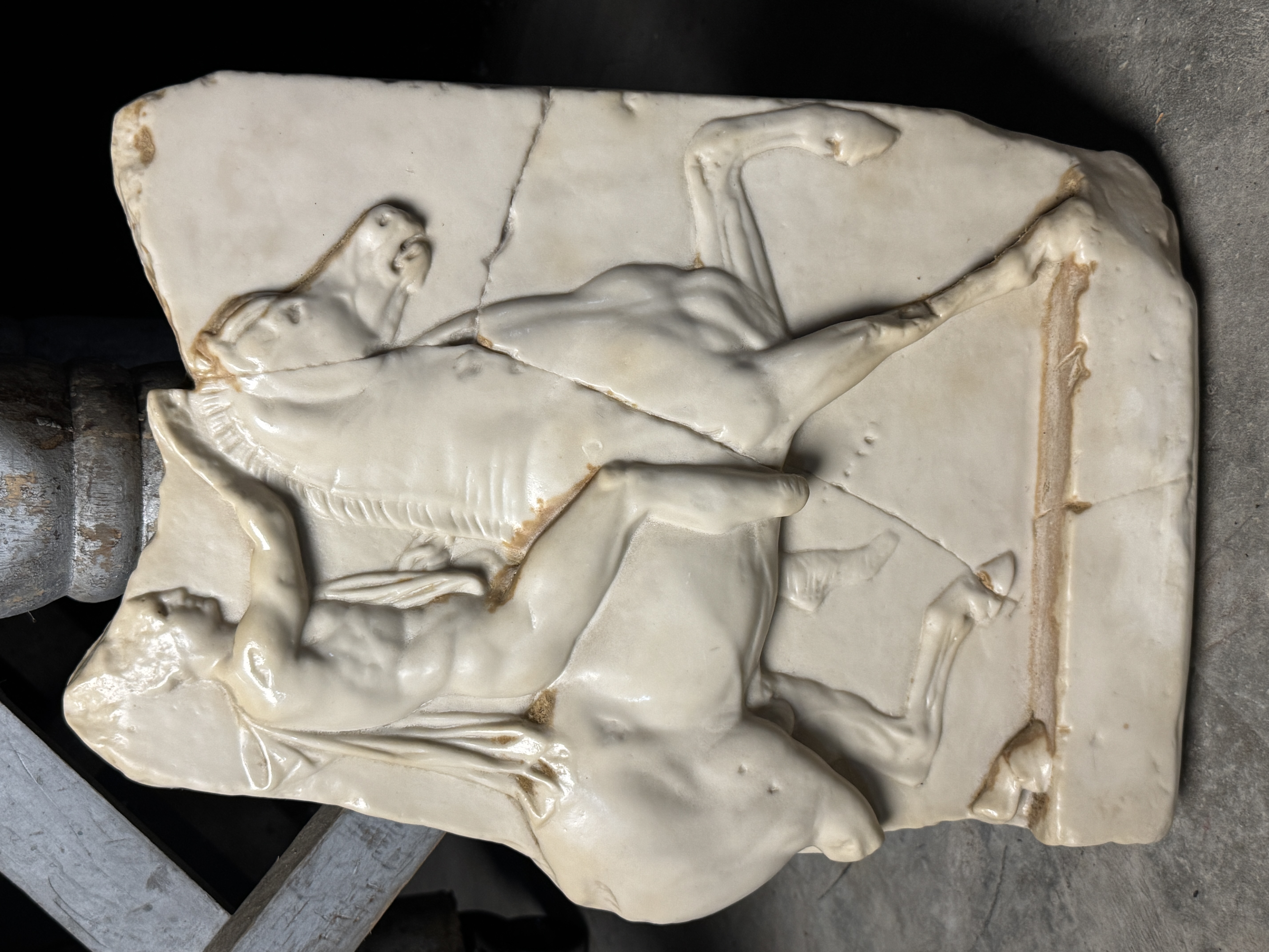 Alva Museum Replicas Alvastone Young Horseman Relief Plaque