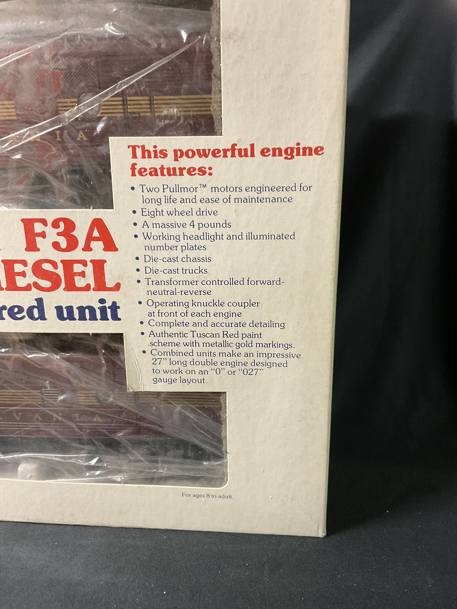 A Pair of Lionel 6-8970 and 6-8971 O Gauge Pennsylvania Railroad F3A Diesel Locomotives