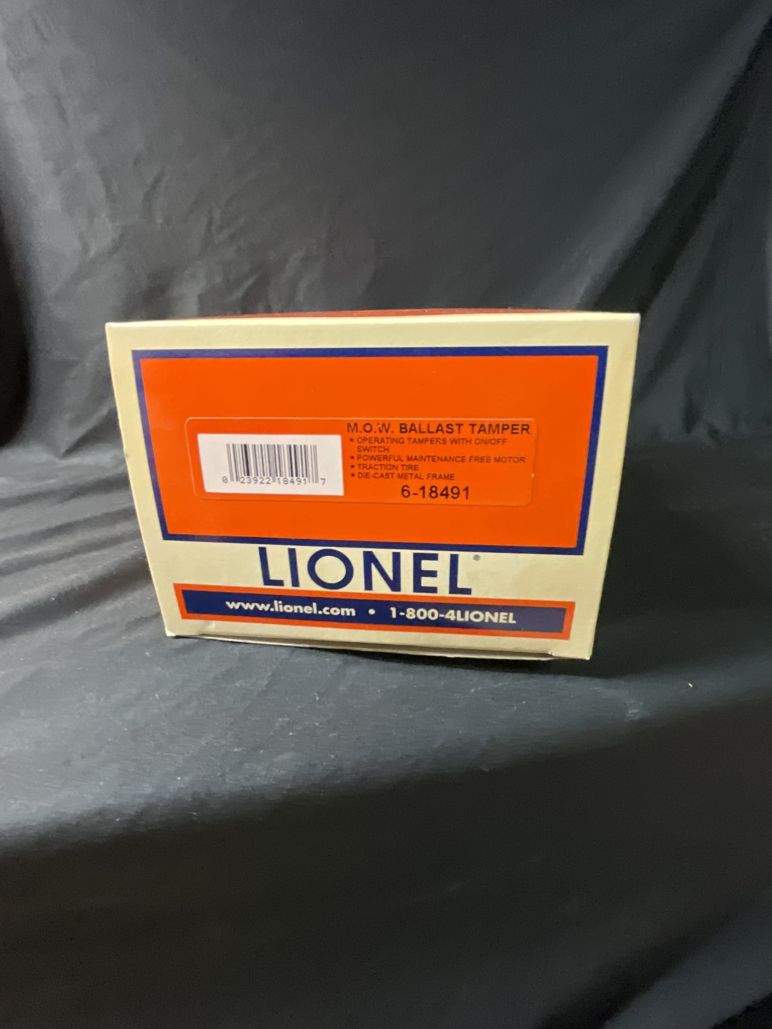 Lionel 6-18491 O-Gauge Maintenance-of-Way Ballast Tamper with Box and Manual