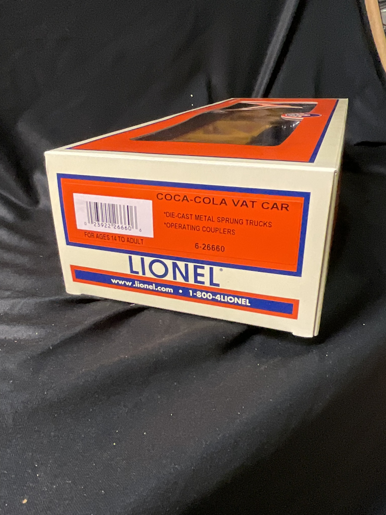 Lionel O Gauge Coca-Cola Vat Car 6-26660 in Original Box