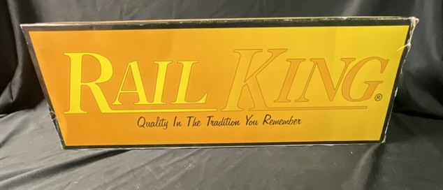 RailKing by MTH Electric Trains Item No 30-7611 Construction Flatcar with Ertl Tractor