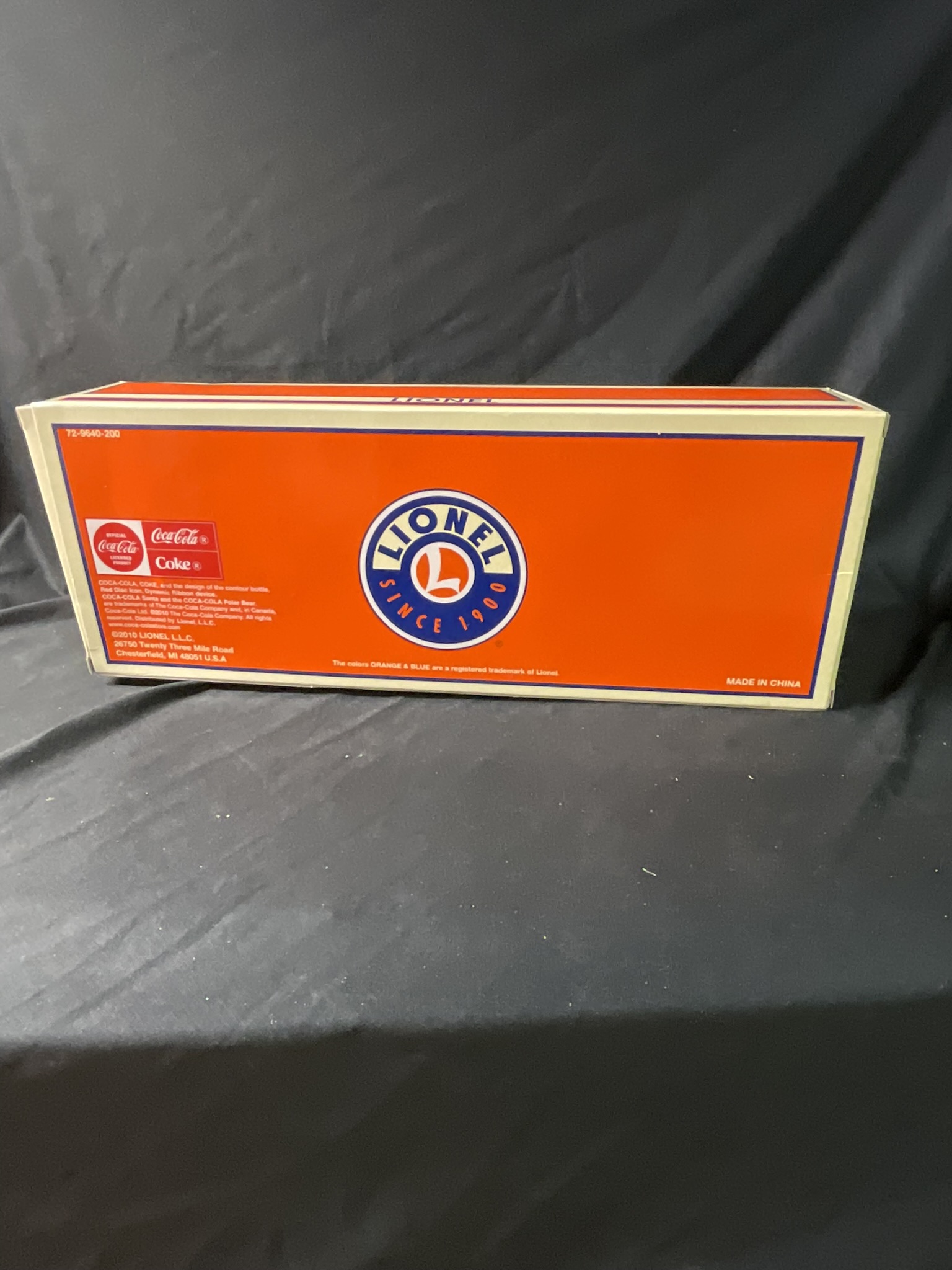 Lionel 6-39334 O Gauge Coca-Cola Christmas Boxcar in Original Box