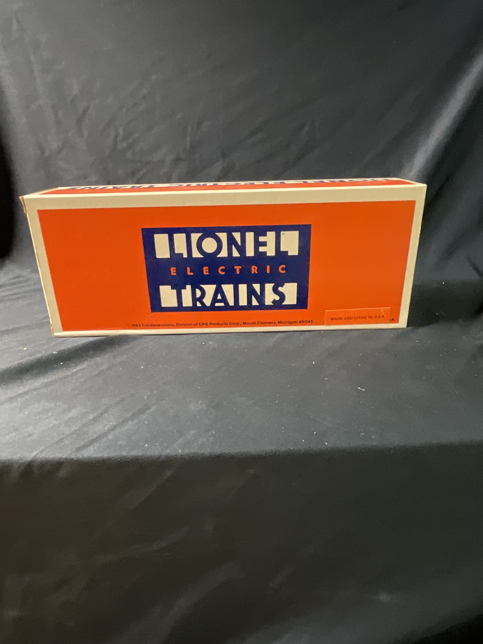 Lionel O Gauge Jersey Central Lines Box Car 6-7404 in Original Window Box