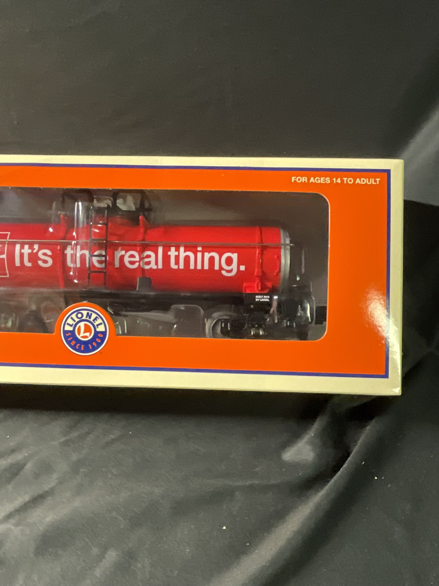 Lionel 6-29640 O-Gauge Coca-Cola Tank Car in Original Box