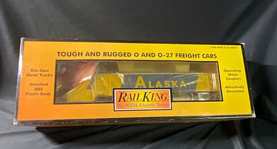 M.T.H. RailKing Alaska Railroad Heavy Duty Snowplow 30-79140. This M.T.H. Electric Trains 