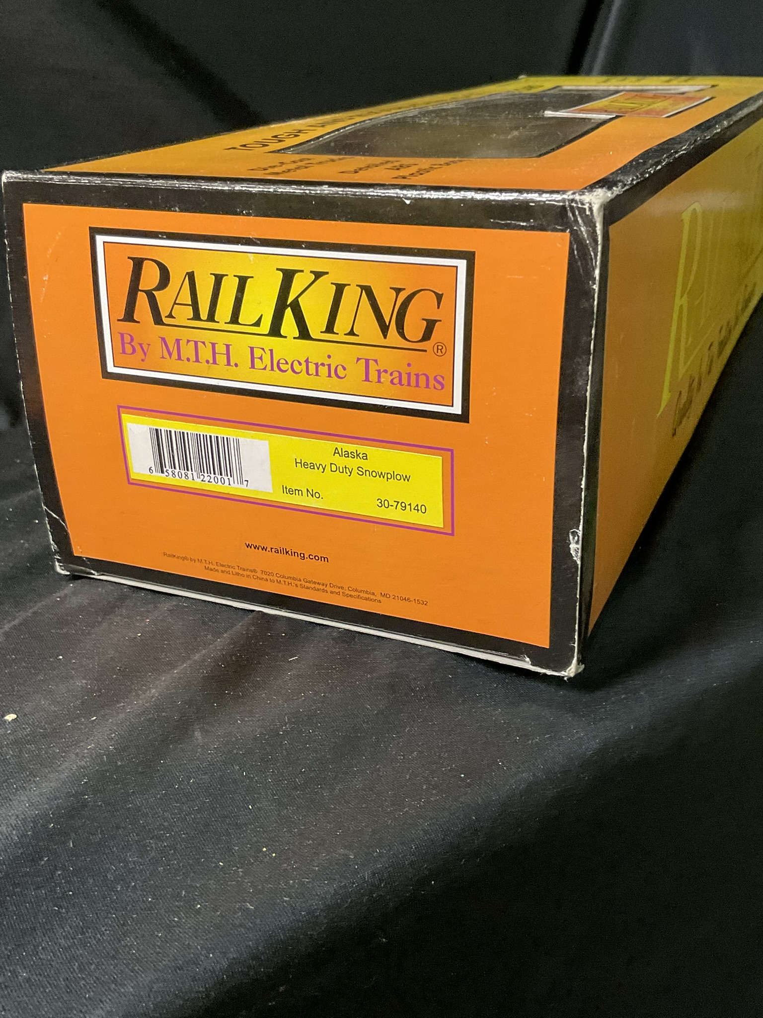 M.T.H. RailKing Alaska Railroad Heavy Duty Snowplow 30-79140