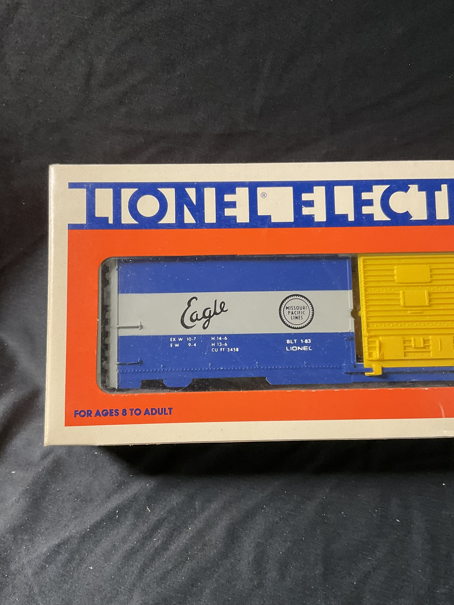 Lionel 6-9219 Missouri Pacific Eagle Animated Boxcar with Original Box