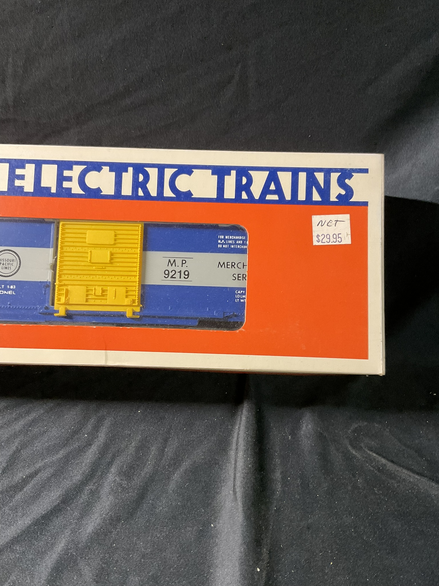 Lionel 6-9219 Missouri Pacific Eagle Animated Boxcar with Original Box