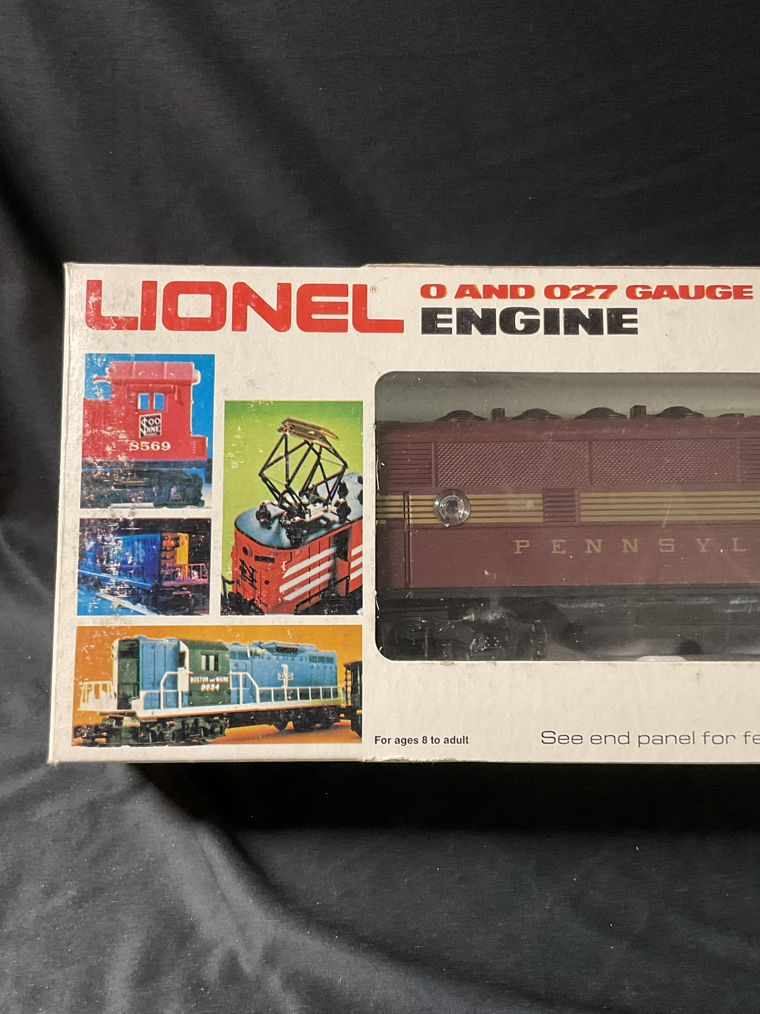 Lionel Pennsylvania F-3B Non-Powered Dummy Diesel Engine 6-8060 with Original Box
