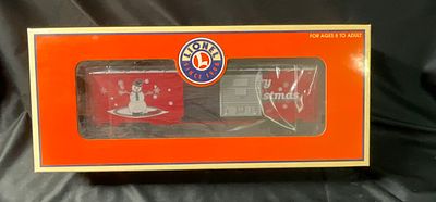 Lionel 6-36243 O Gauge 2002 Christmas Boxcar in Original Box. This Lionel LLC O-Gauge model 