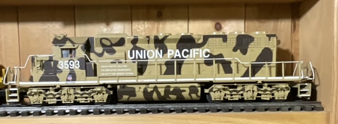 Lionel Union Pacific #3593 Desert Storm Legacy SD40-2 Diesel Locomotive
