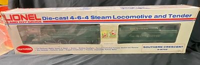 Lionel Southern Crescent Steam Locomotive and Tender 6-8702. A Lionel Fundimensions era O and 