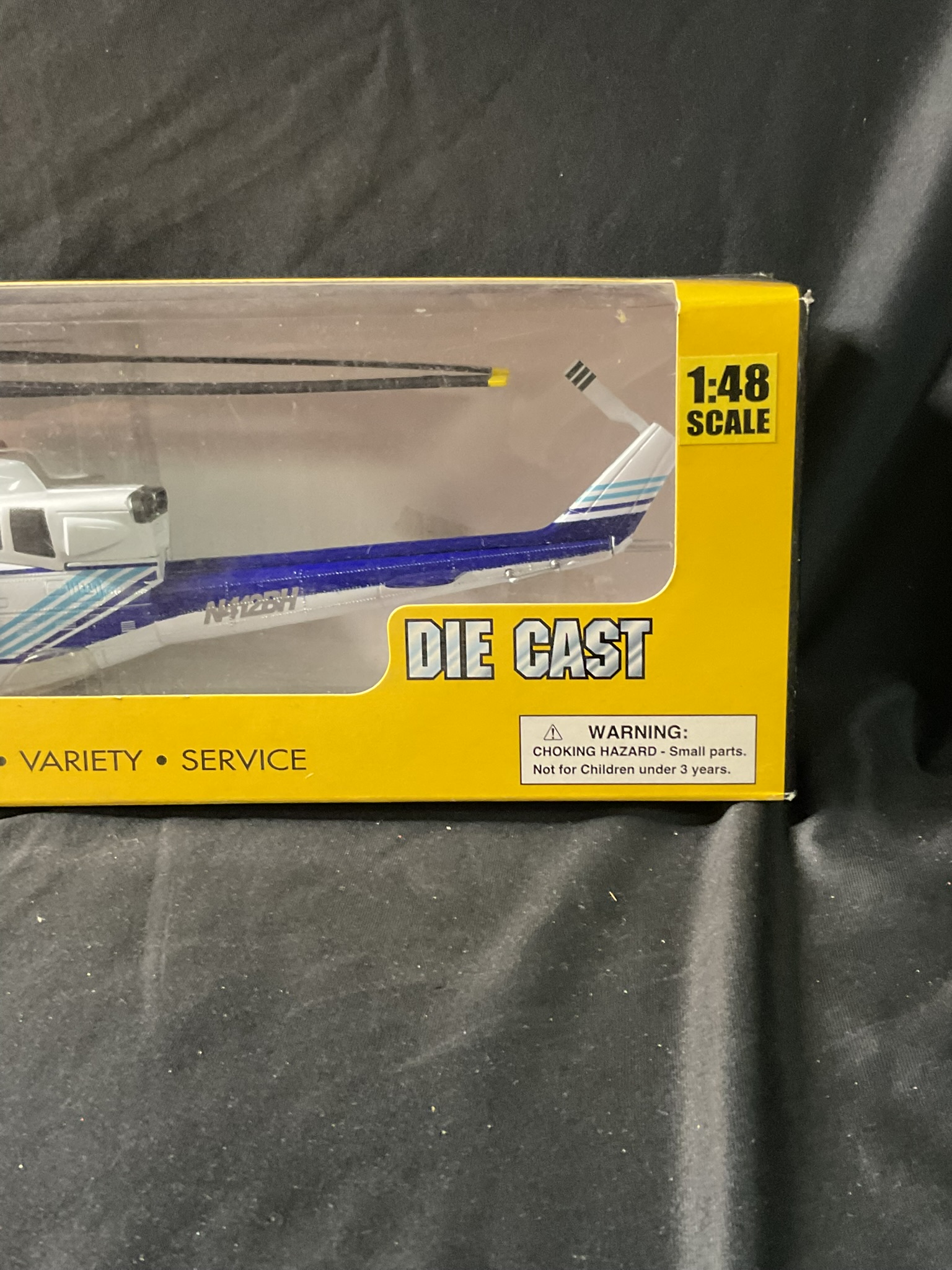 K-Line Aviation Bell 412 Utility Helicopter Model